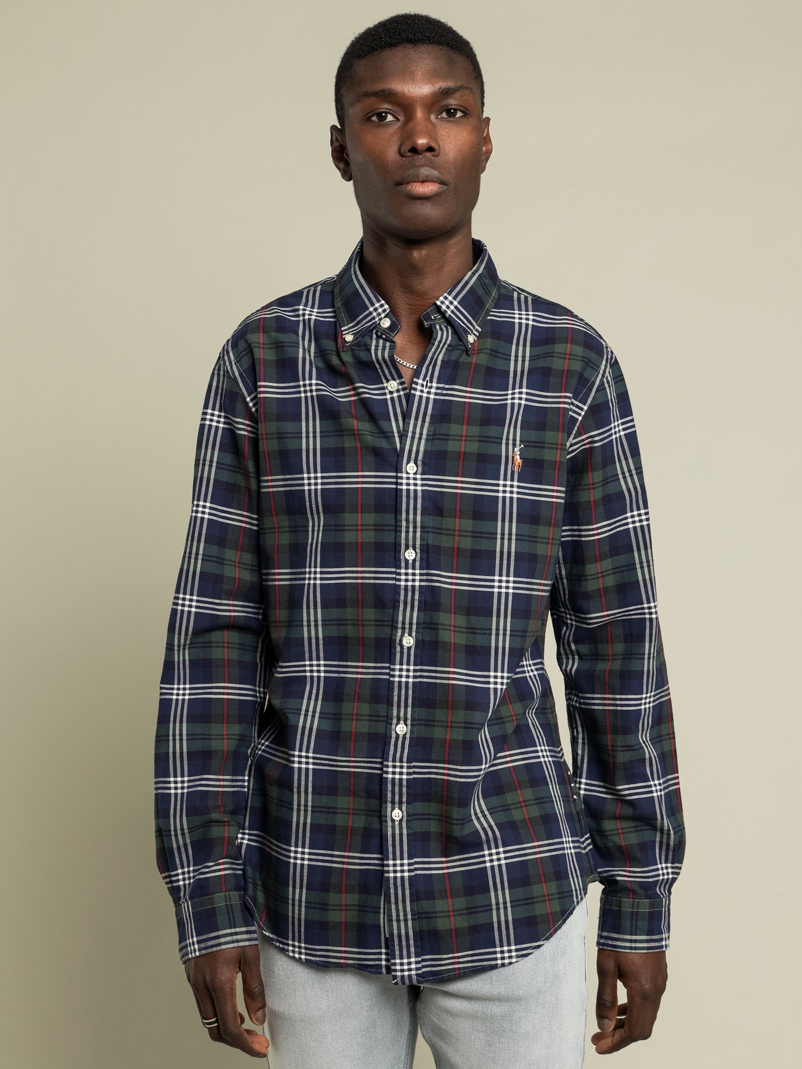 Button Up Flannel Shirt