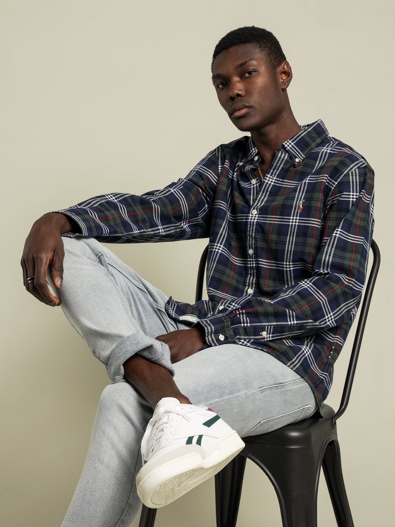 Button Up Flannel Shirt