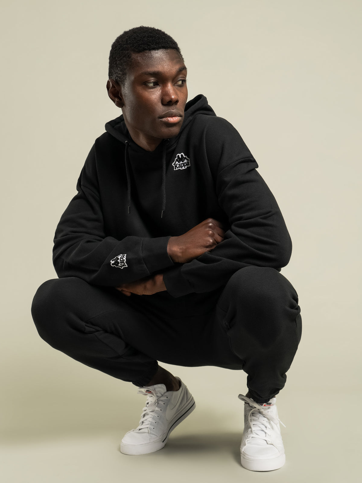 Authentic Tally Hoodie in Black