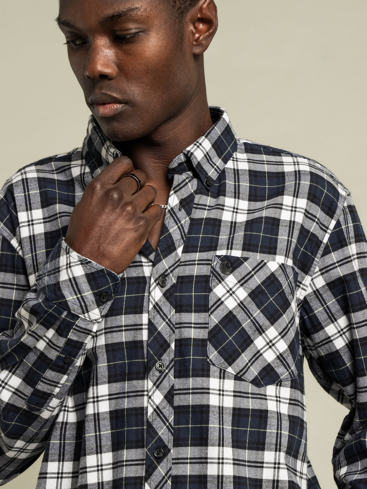 Carhartt Wip Irvin Long Sleeve Shirt | Blue