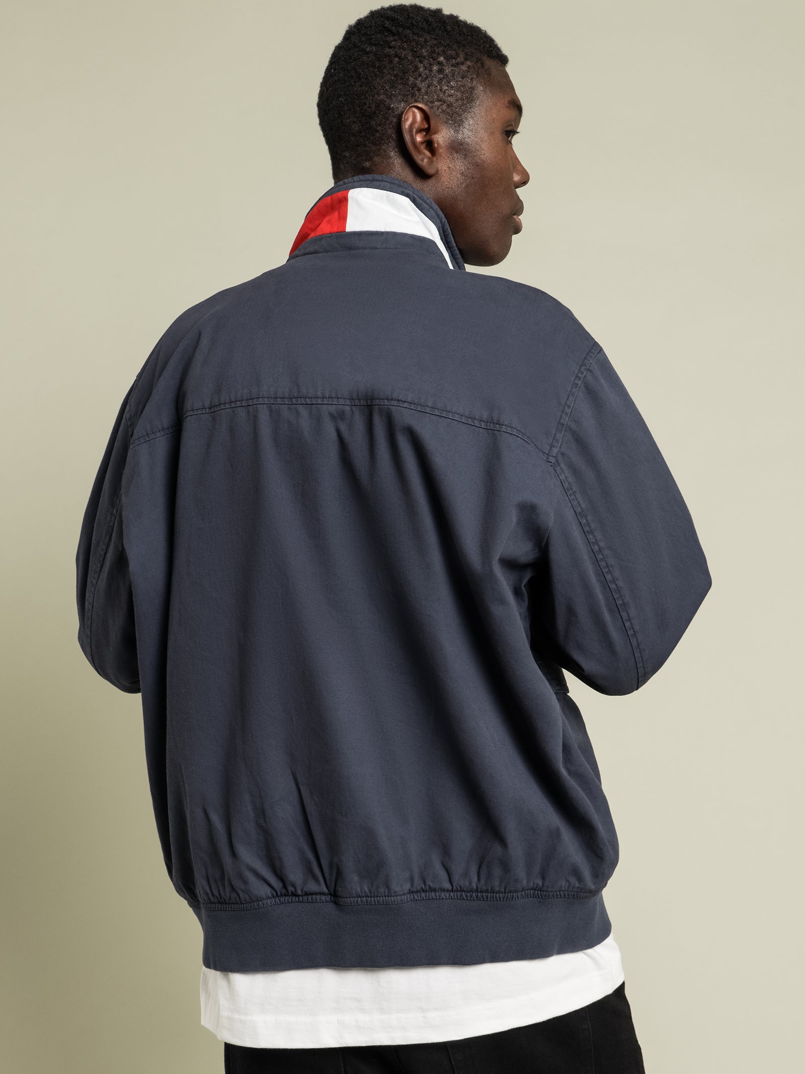 Cotton Flag Bomber Jacket