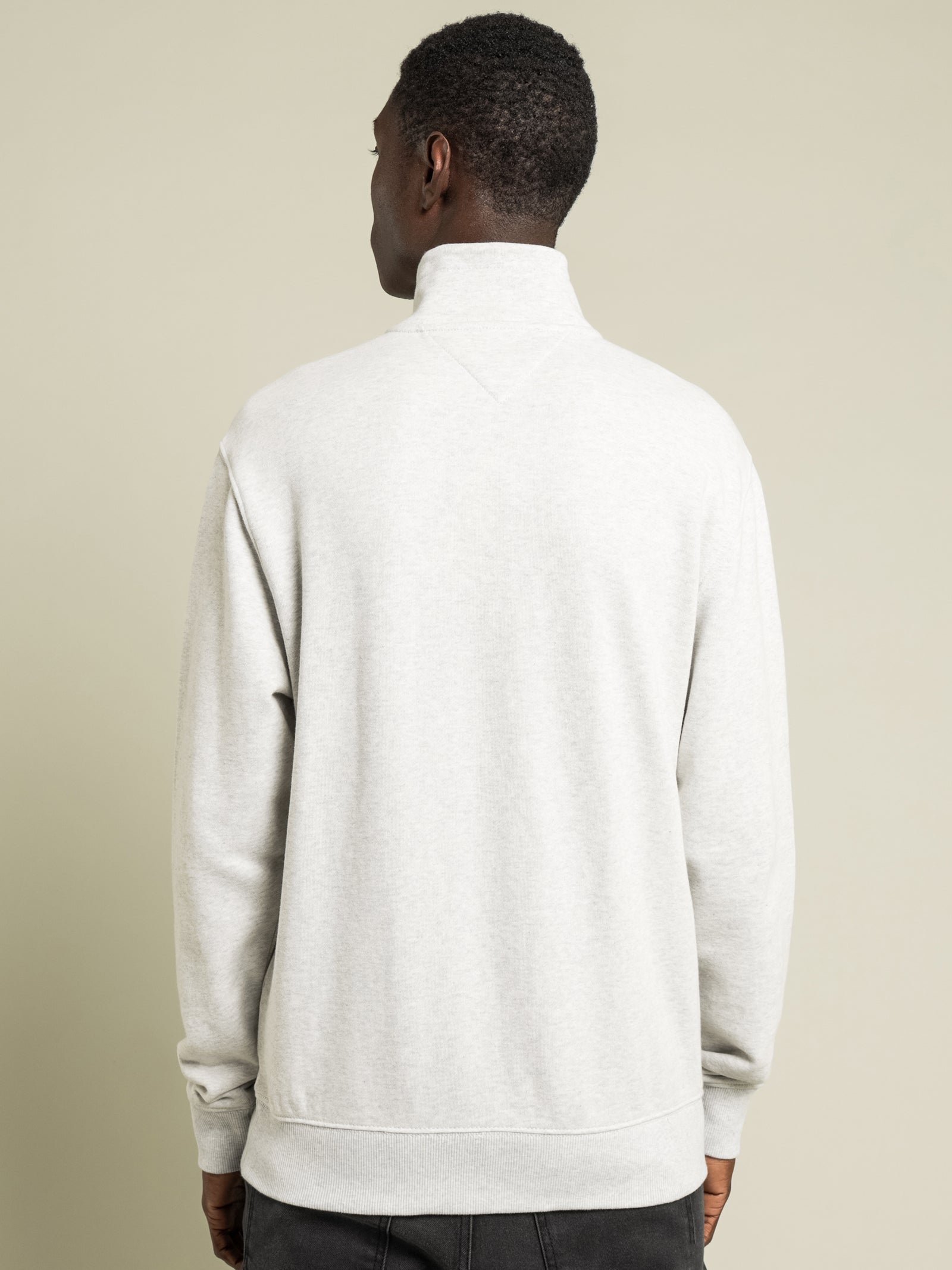 Tonal Corp Logo Zip Mock Neck Jumper