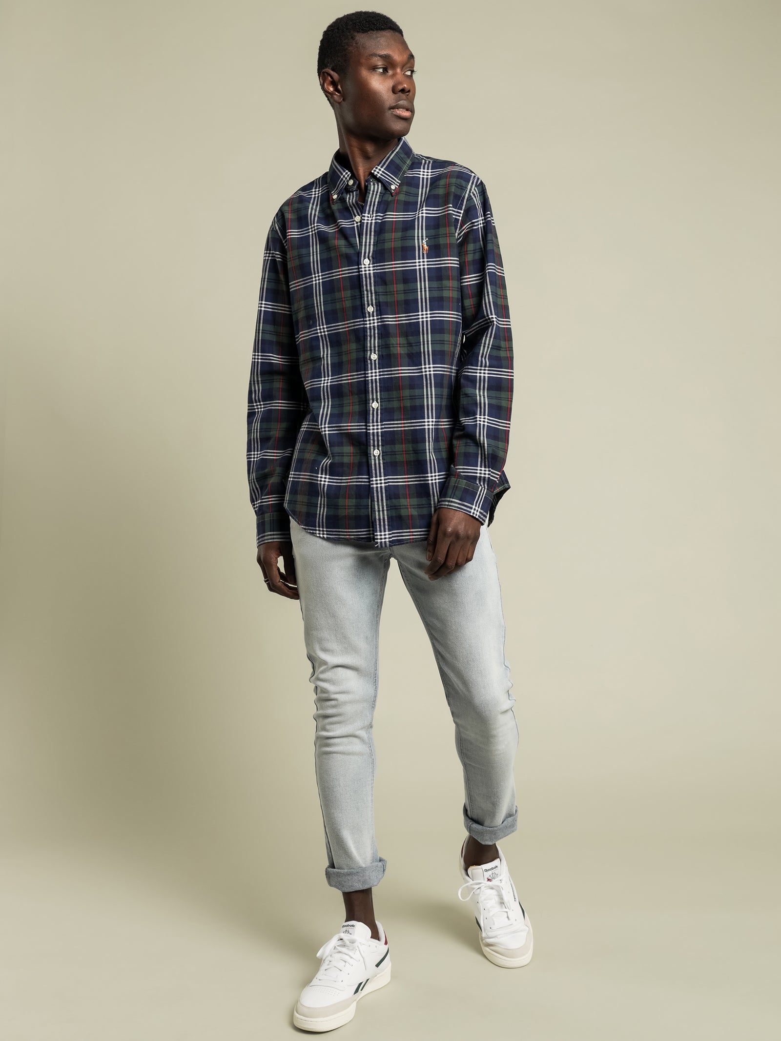 Button Up Flannel Shirt