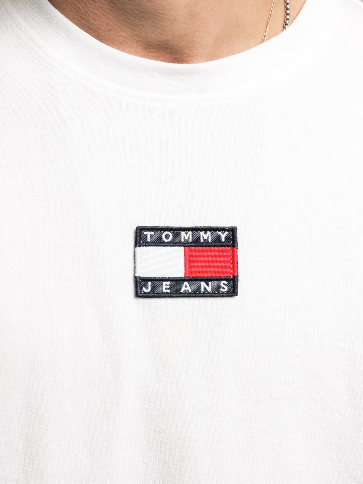 Tommy Badge T-Shirt in White