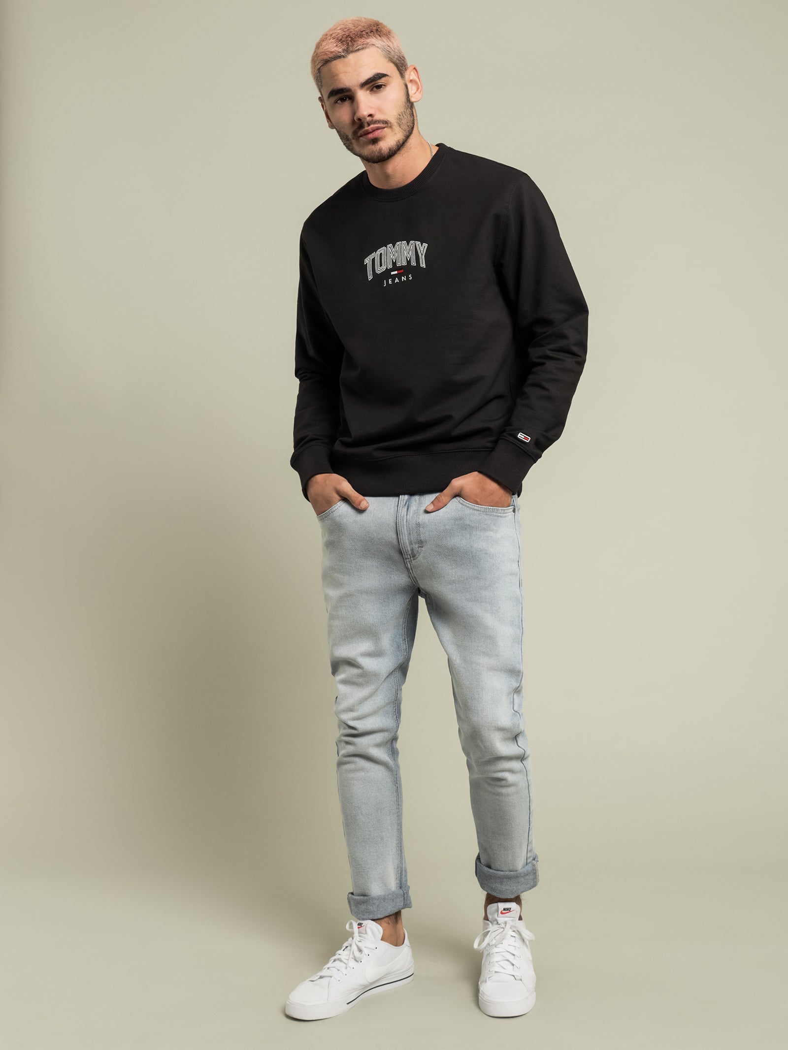 Lightweight Crew Neck Sweatshirt