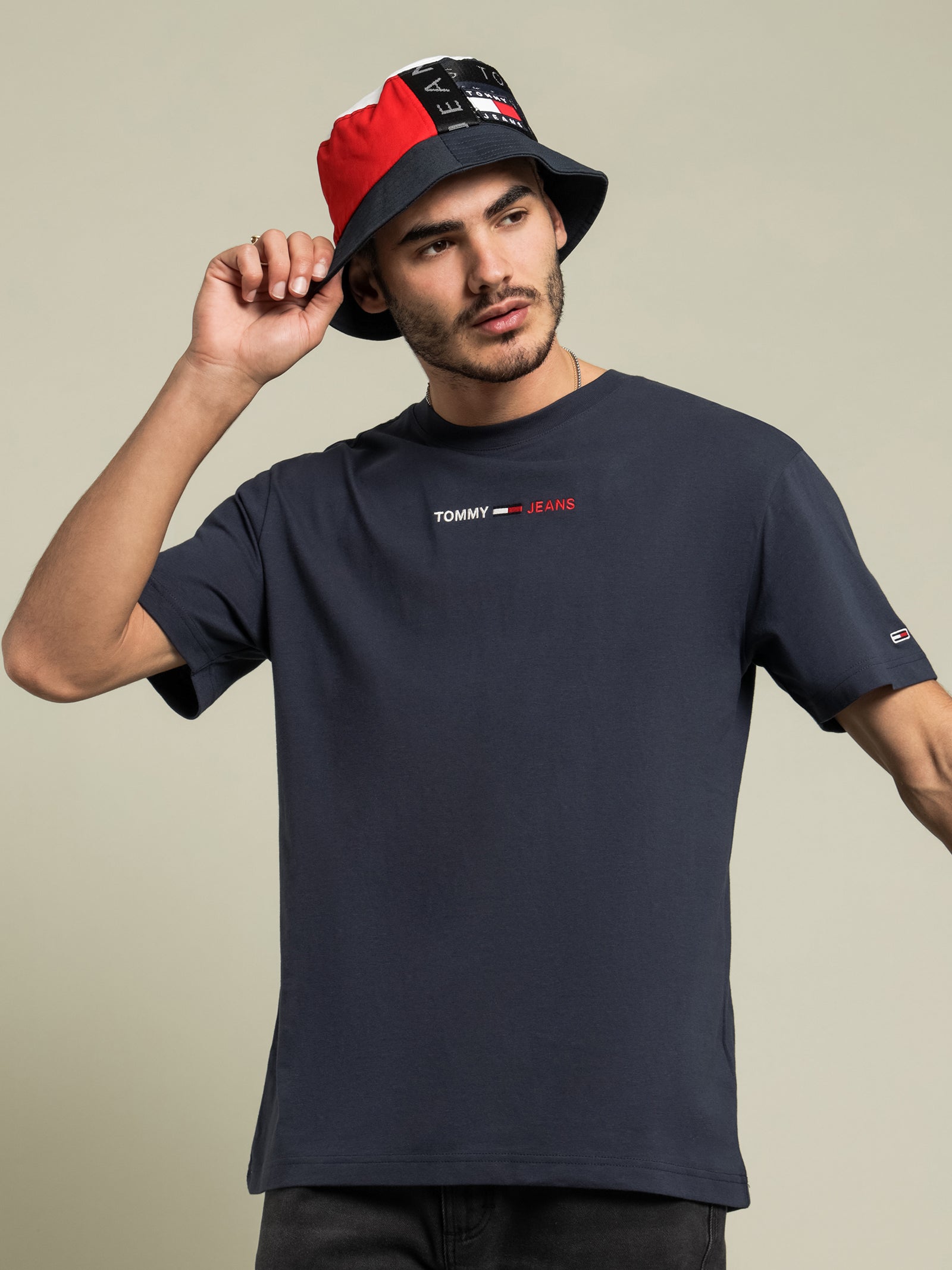 Linear Logo Organic Cotton T-Shirt