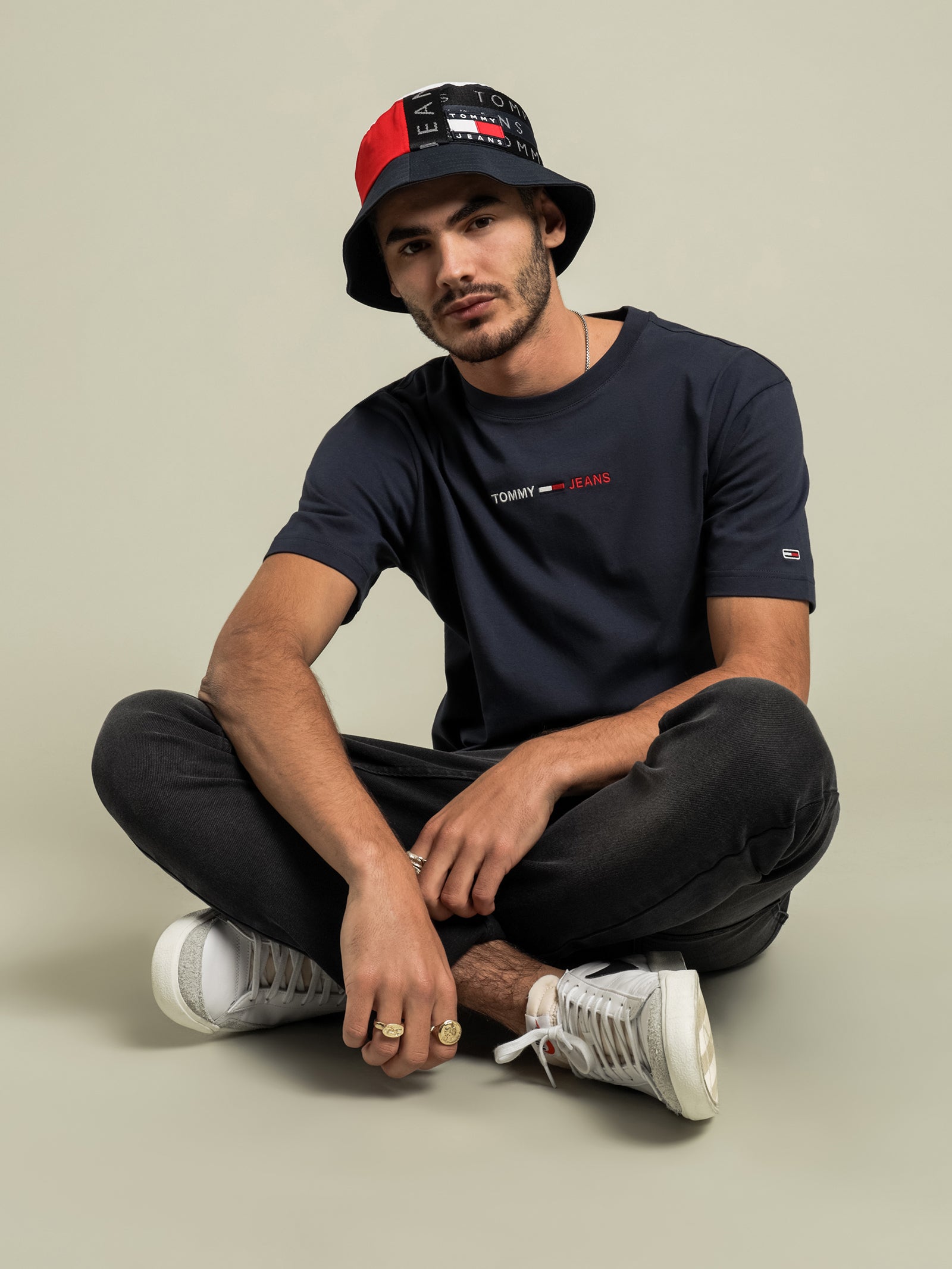 Linear Logo Organic Cotton T-Shirt