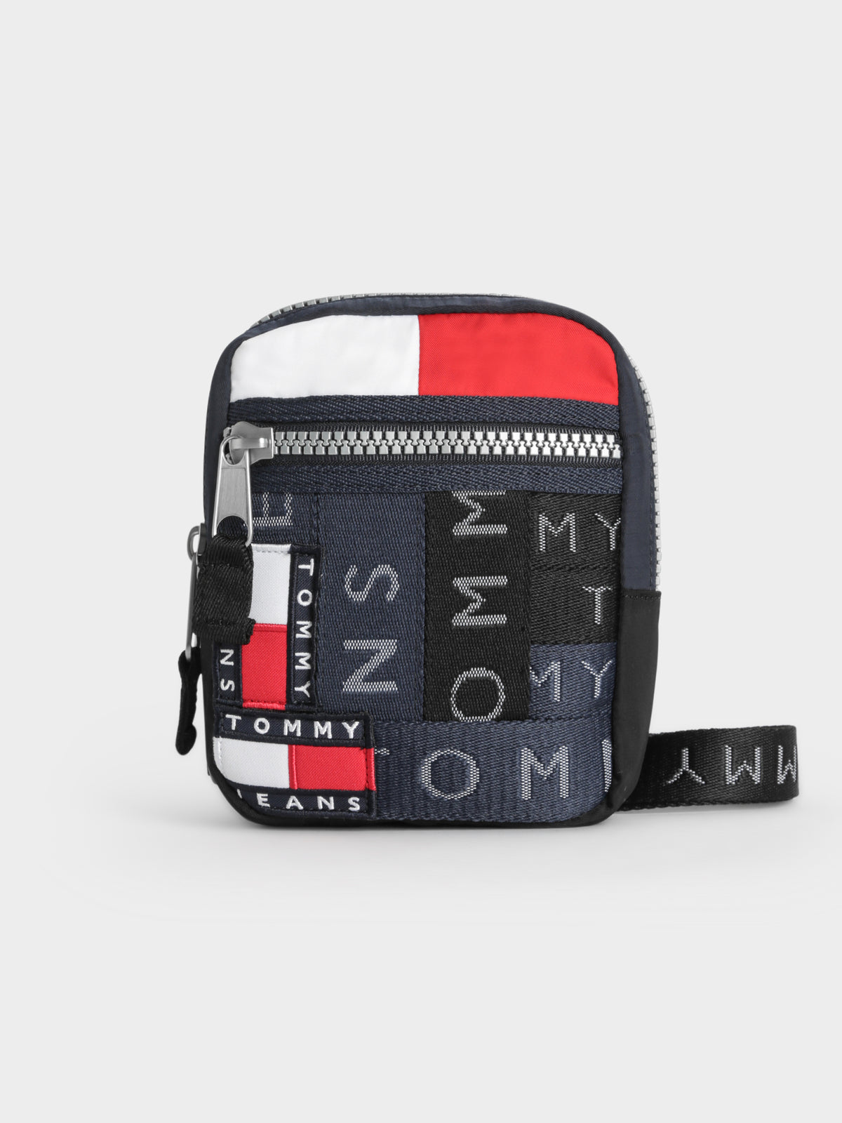 Tommy Hilfiger Cooperate Heritage Reporter Bag | Navy/Red