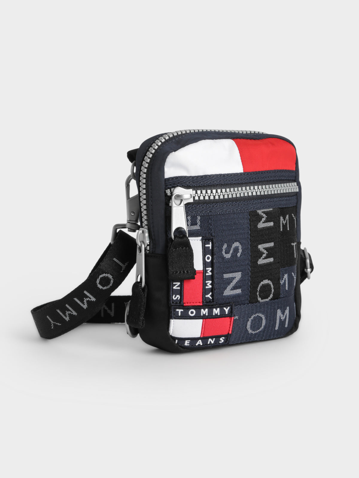 Tommy Hilfiger Cooperate Heritage Reporter Bag | Navy/Red