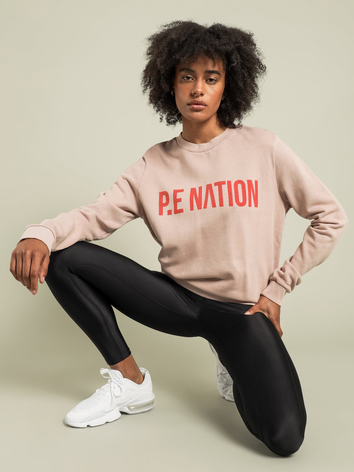 Pe Nation Fortify Sweatshirt | Misty Rose