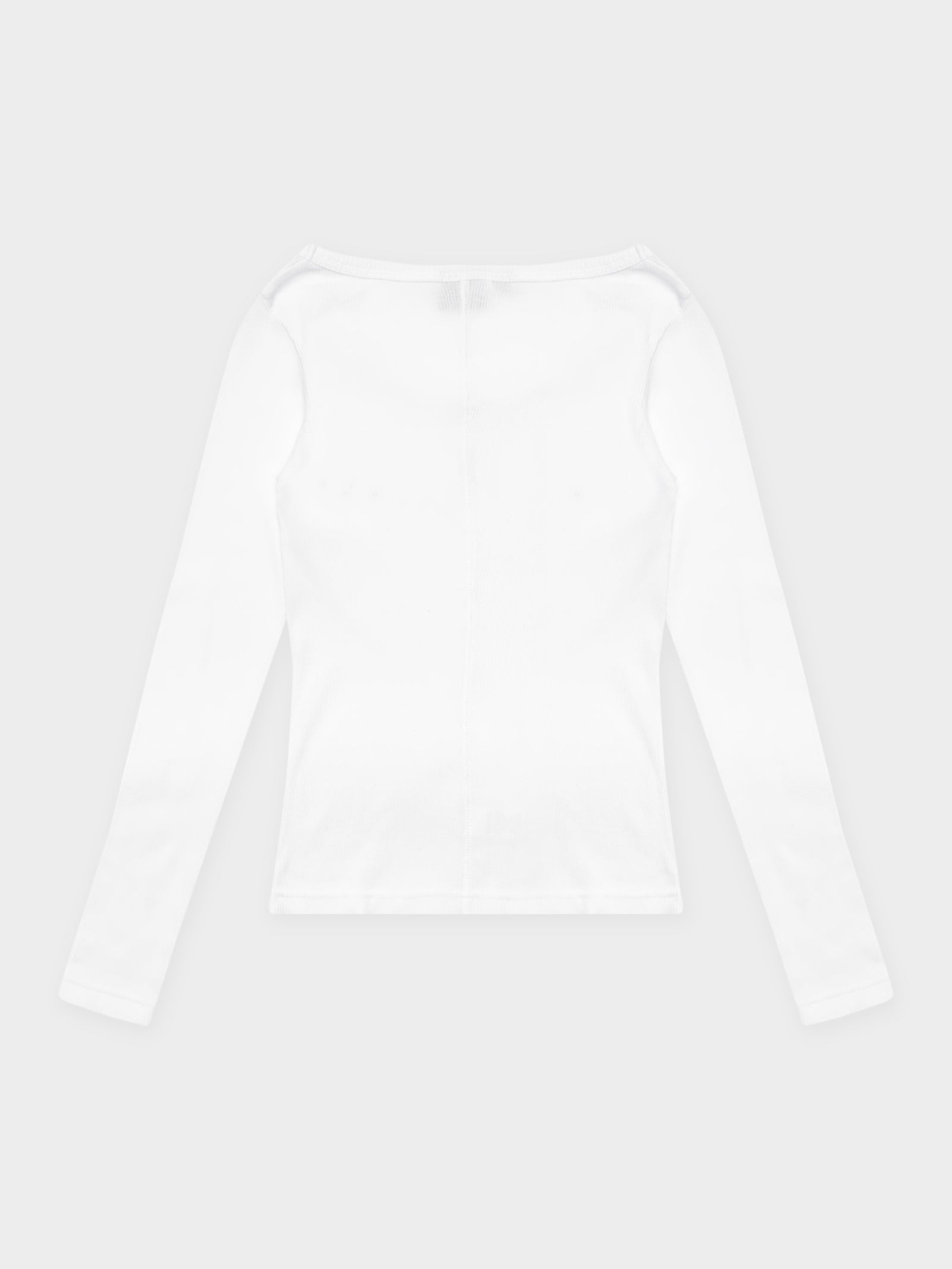 Graffiti Rib Long Sleeve T-Shirt