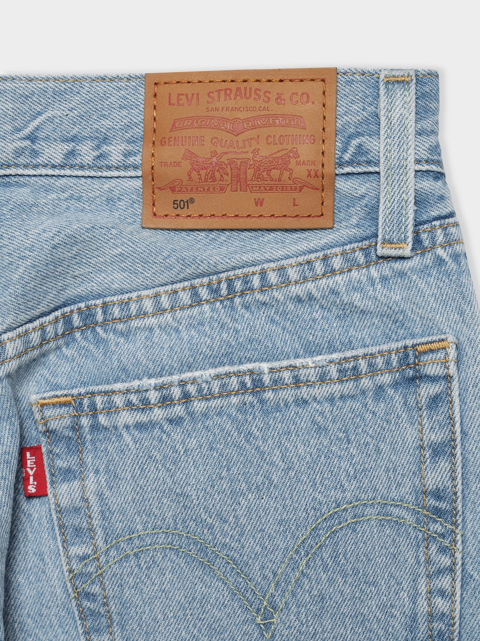 501 Original Straight Jeans in Luxor Last