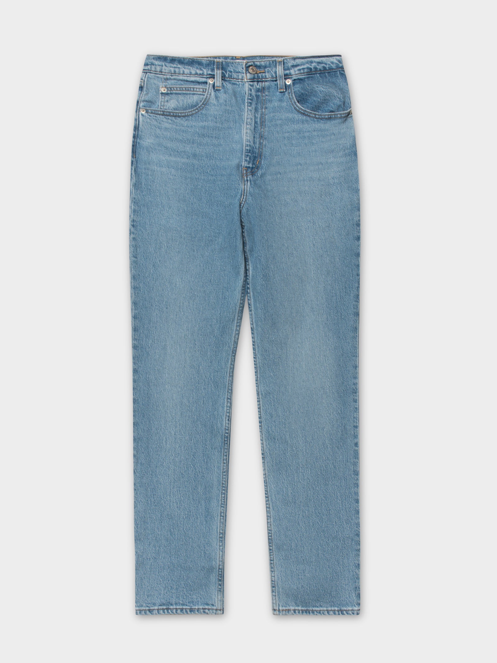 70s High Rise Straight Leg Jeans
