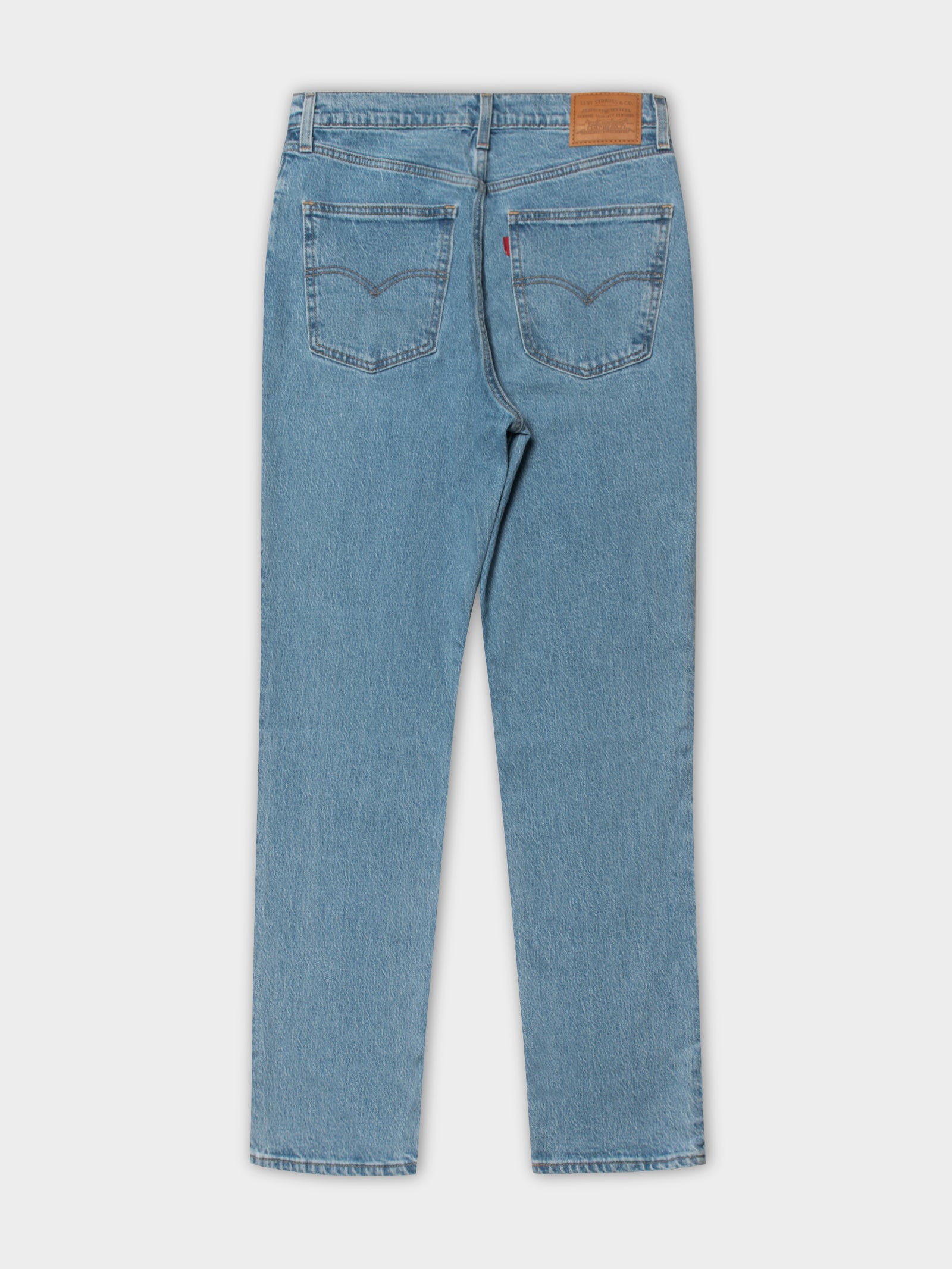 70s High Rise Straight Leg Jeans