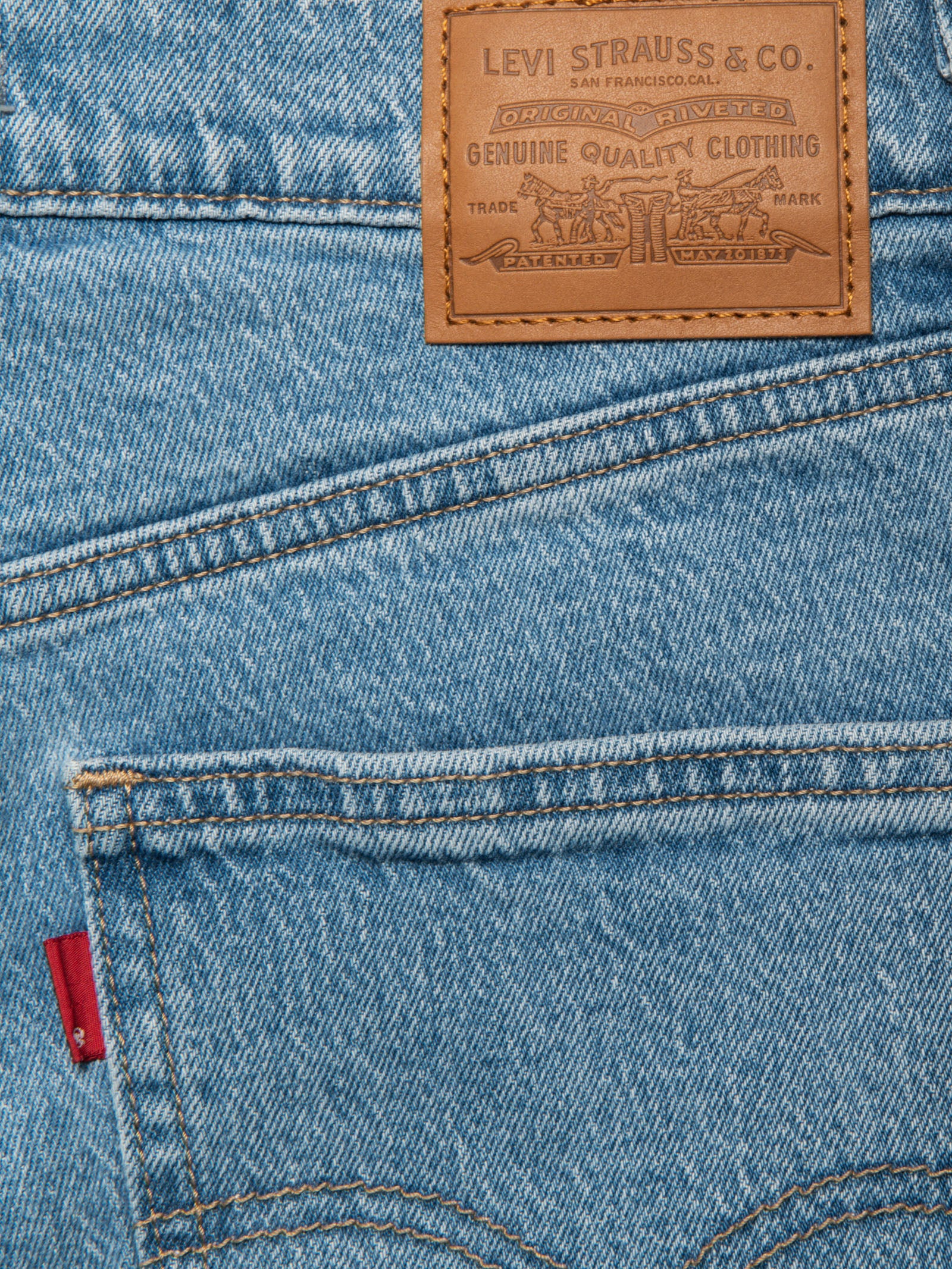 70s High Rise Straight Leg Jeans