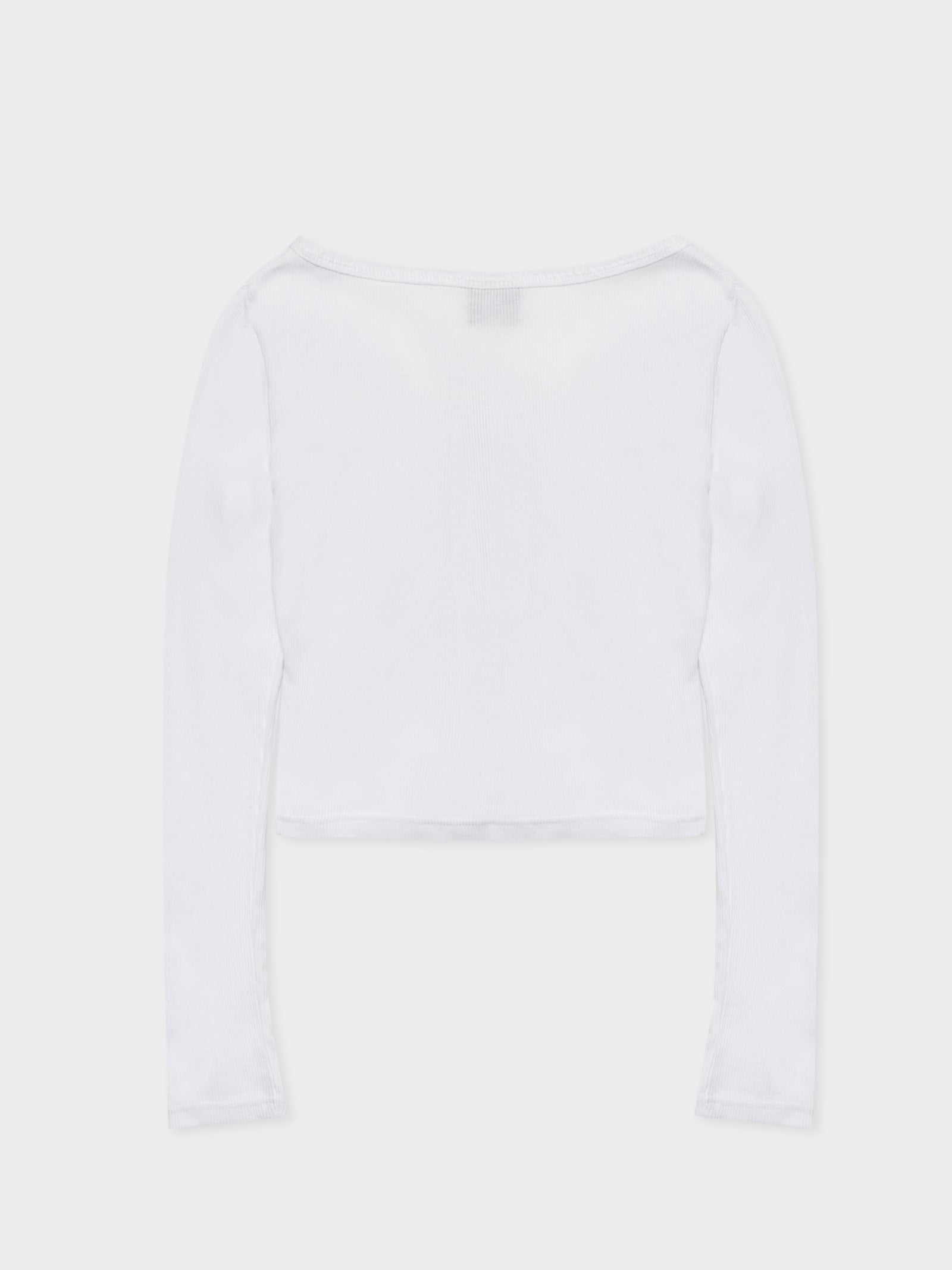 Graffiti Button Through Long Sleeve Top