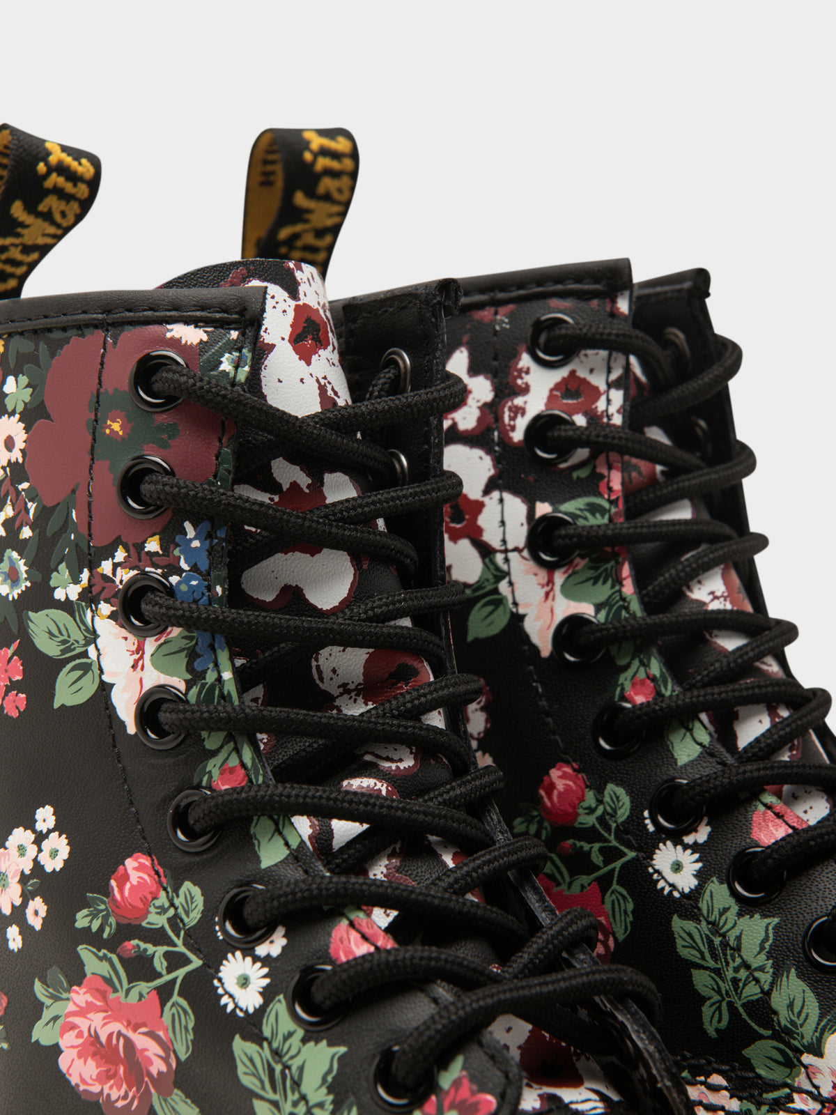 Womens 1460 Pascal 8 Eyelet Boot in Floral Mashup