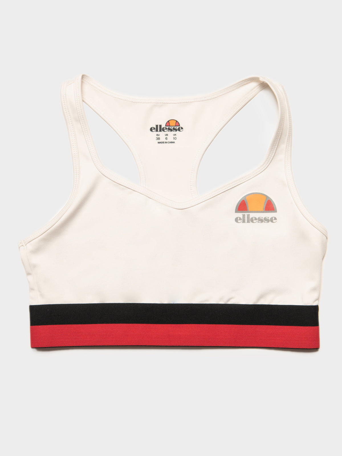 Ellesse Fondi Sports Bra | Off White