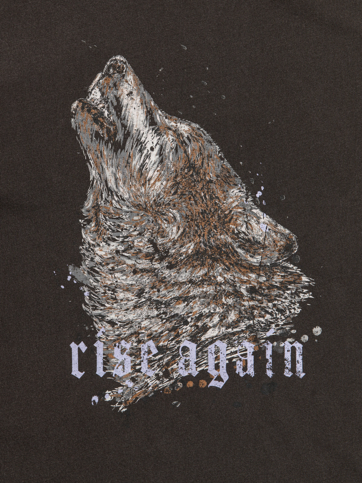 Rinse Again T-Shirt in Washed Black