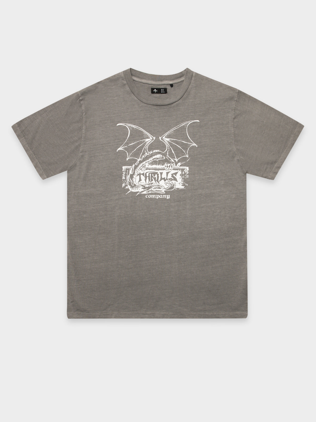 Gatekeeper Merch Fit T-Shirt in Washed Grey