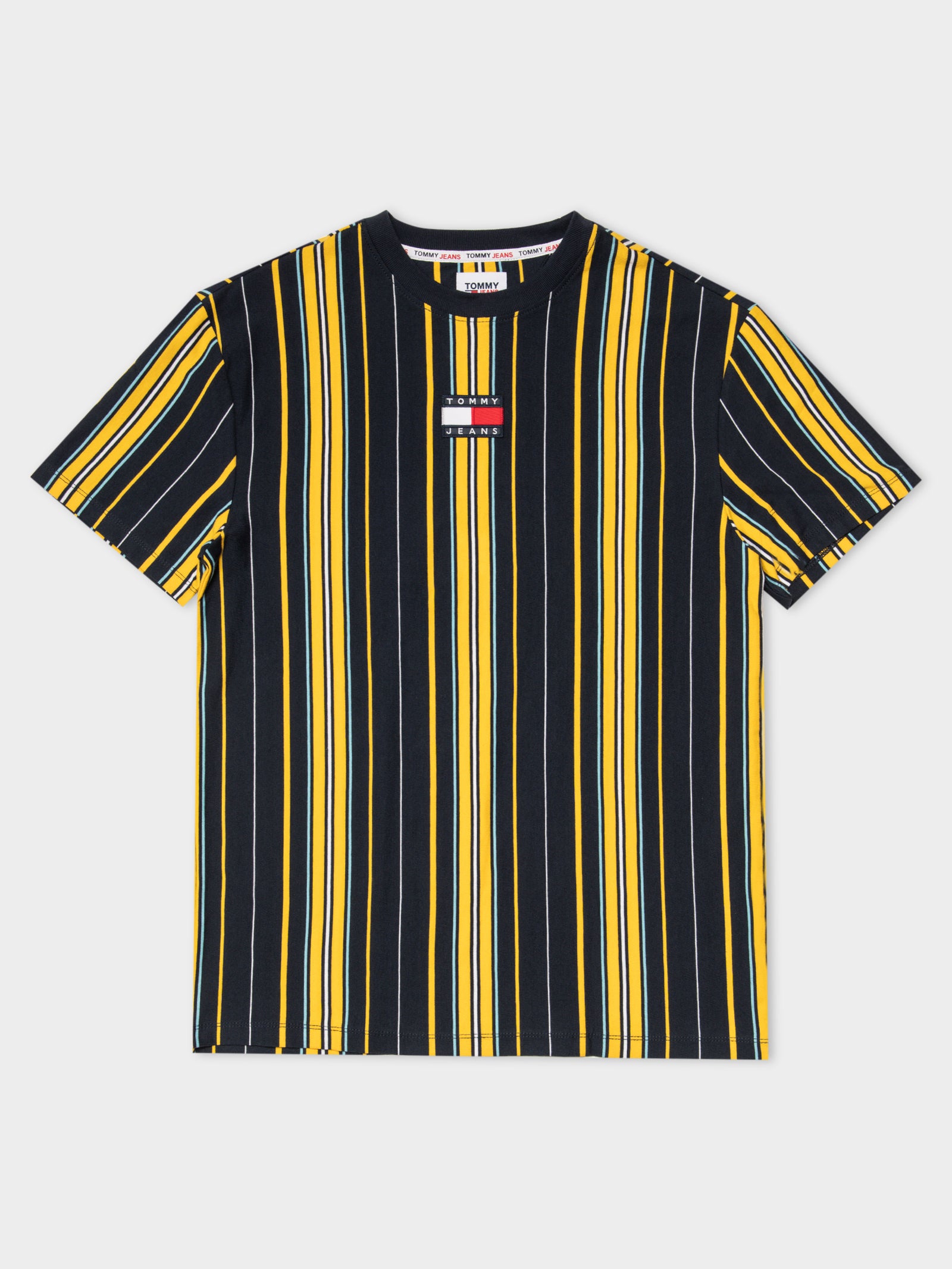 Tommy Badge Stripe T-Shirt