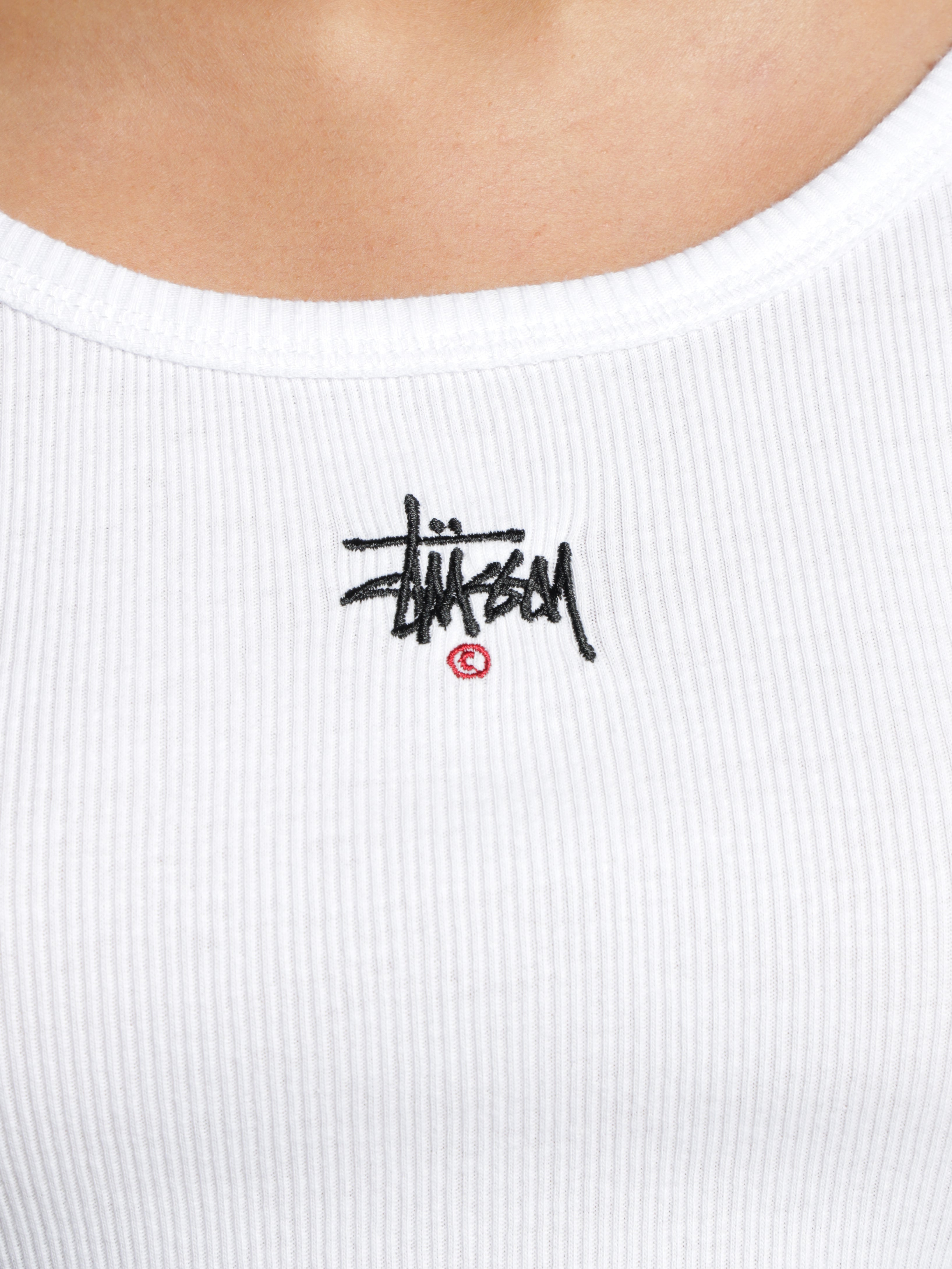 Graffiti Rib Long Sleeve T-Shirt