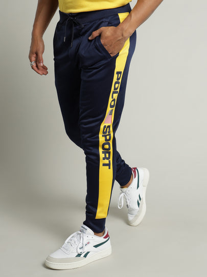 Logo Stripe Athletic Trackpants