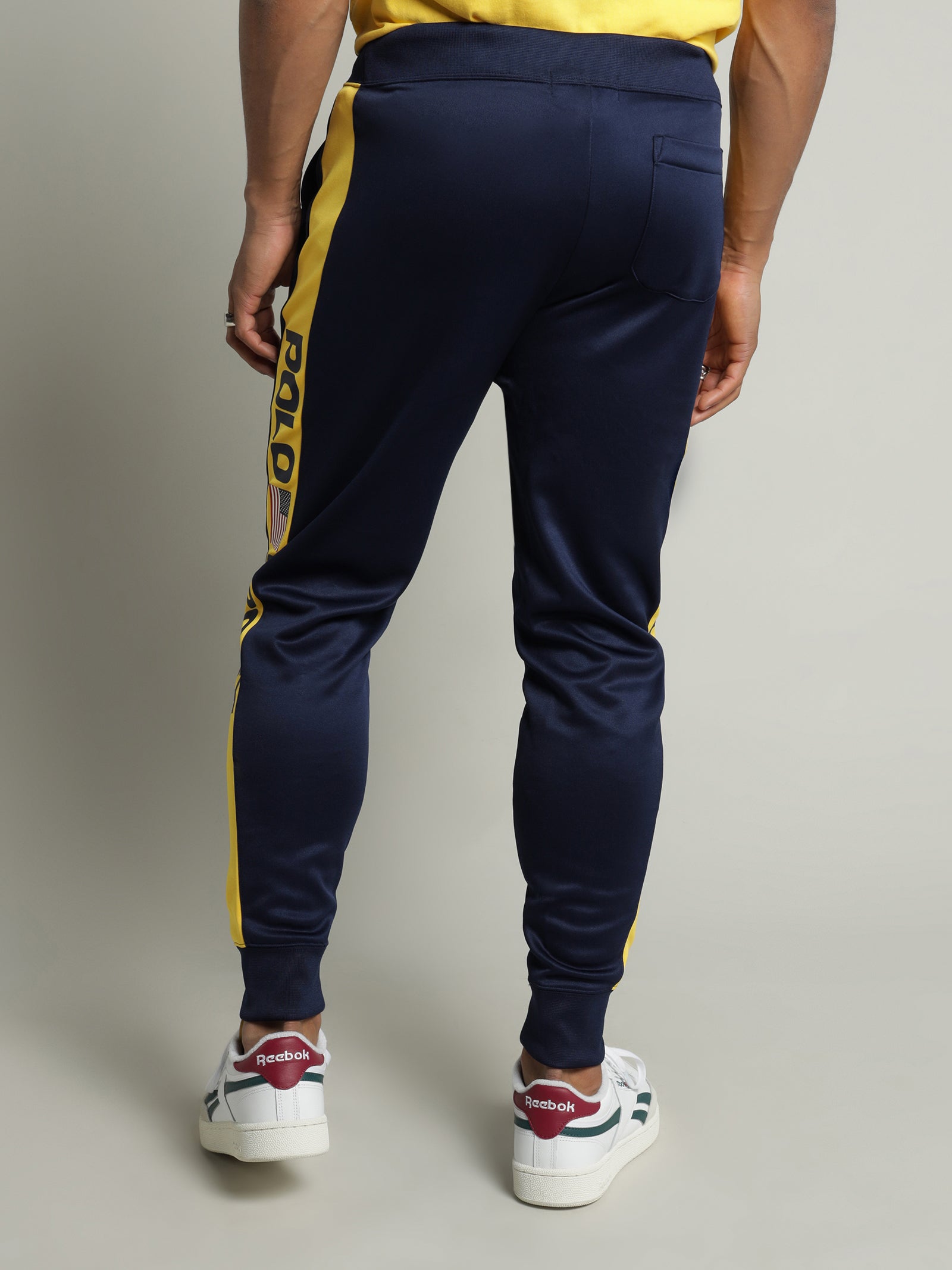 Logo Stripe Athletic Trackpants