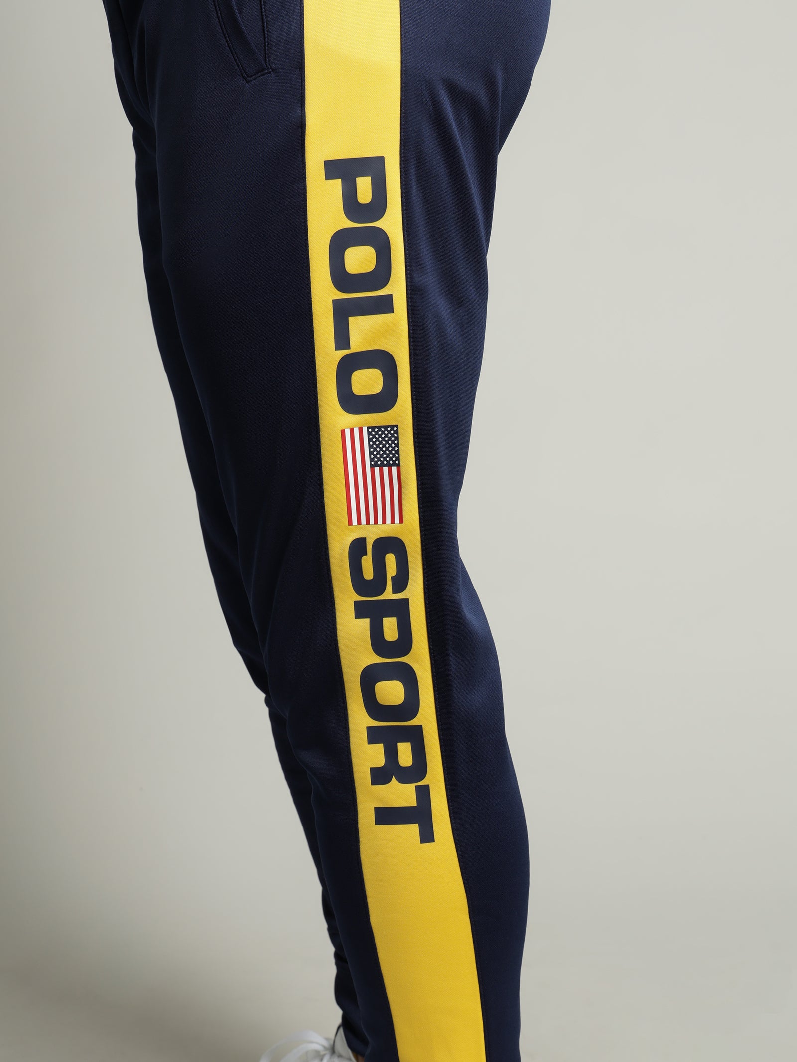 Logo Stripe Athletic Trackpants