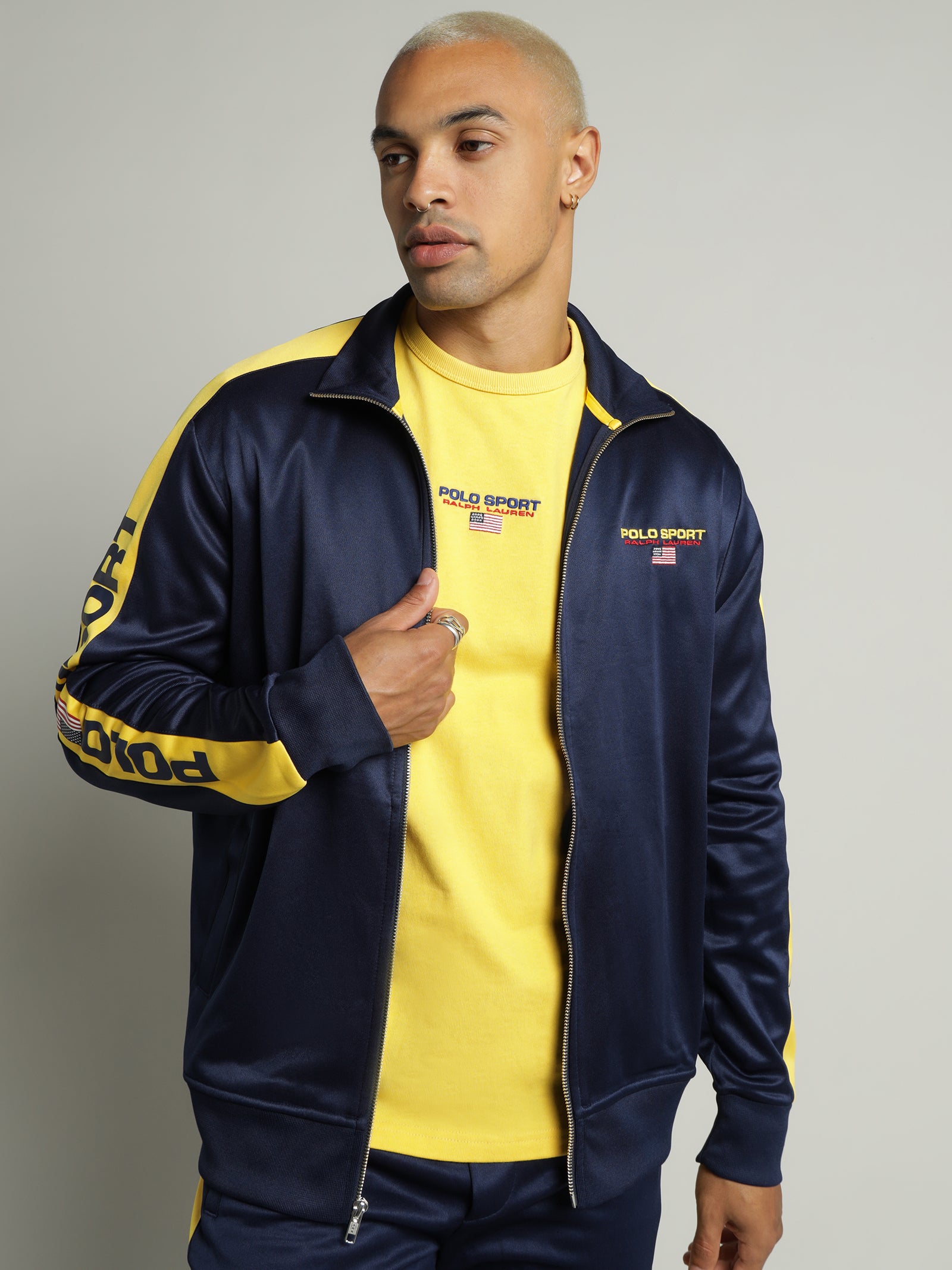 Sport Fleece Track Jacket