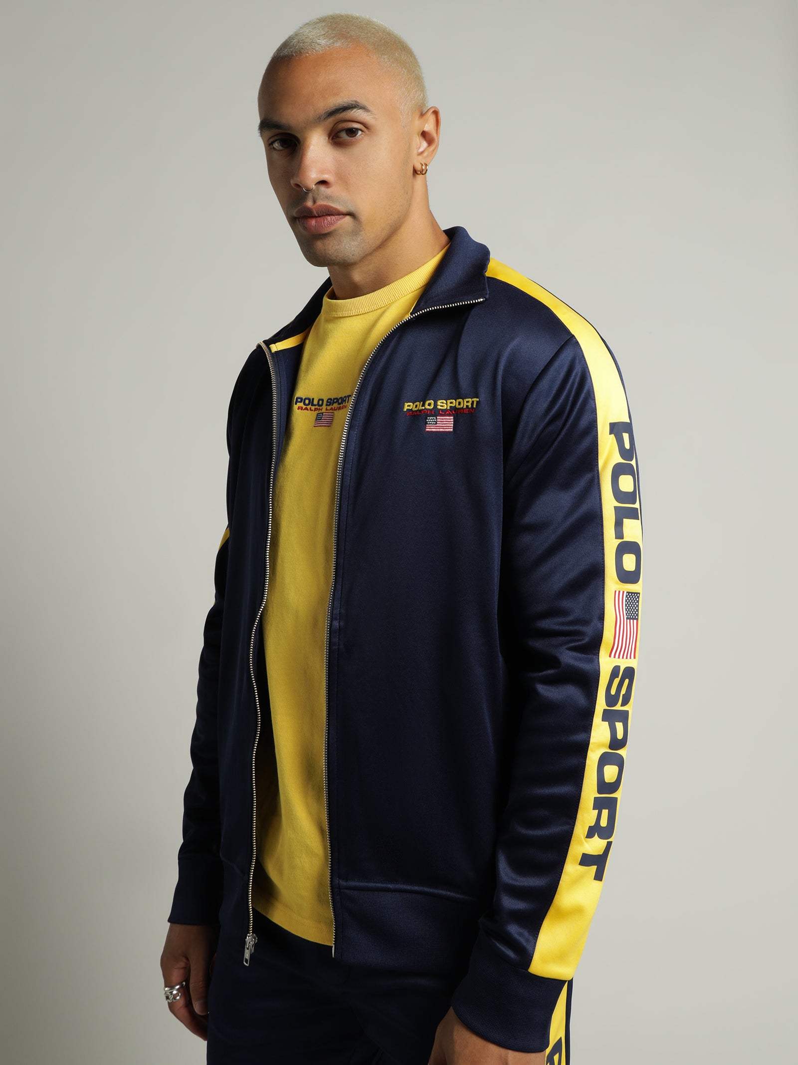 Sport Fleece Track Jacket
