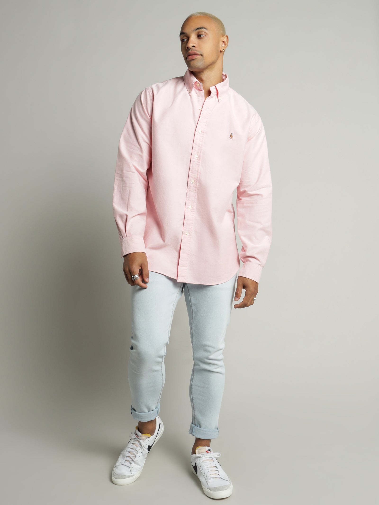 Long Sleeve Cotton Sport Shirt