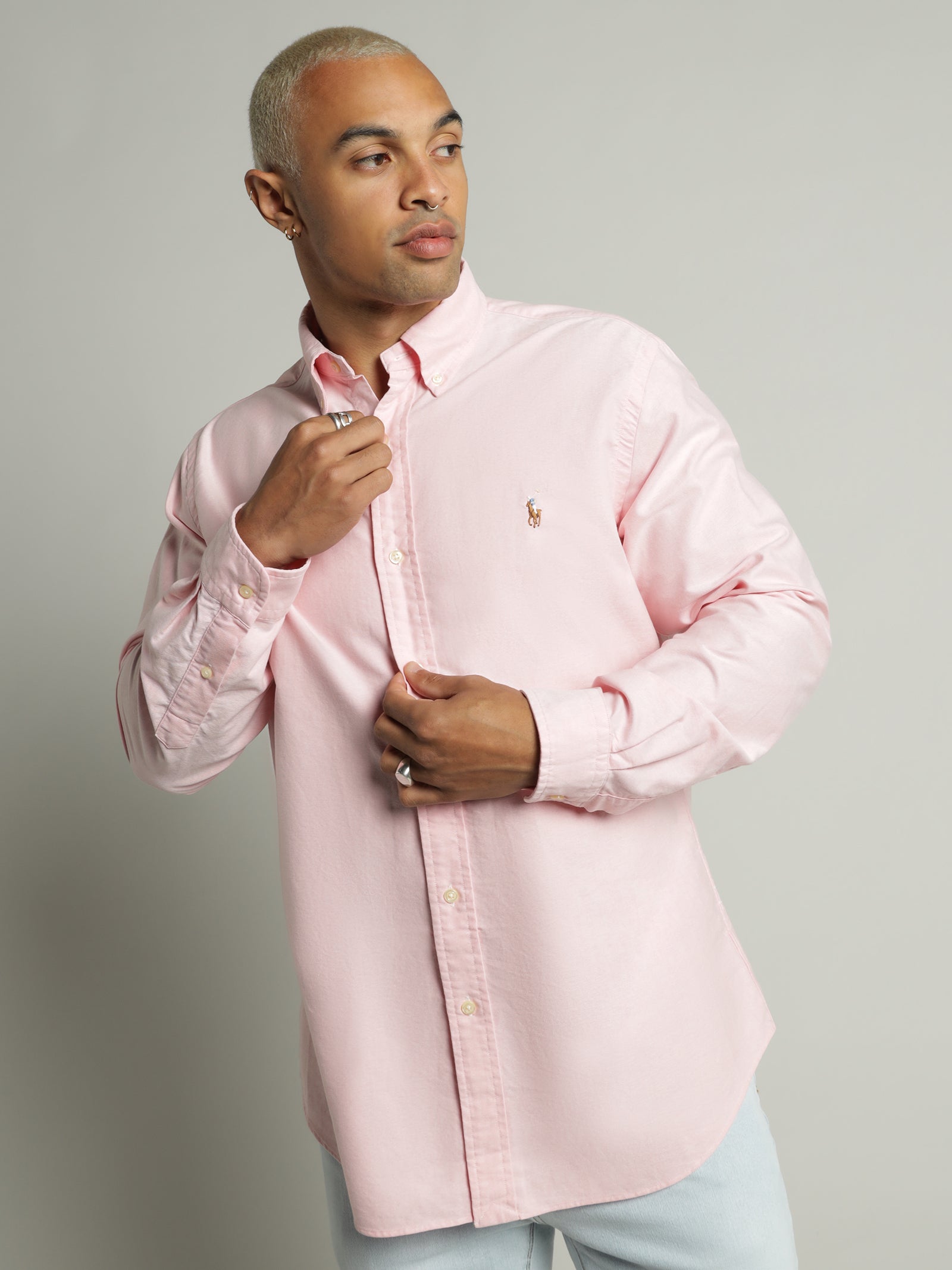 Long Sleeve Cotton Sport Shirt