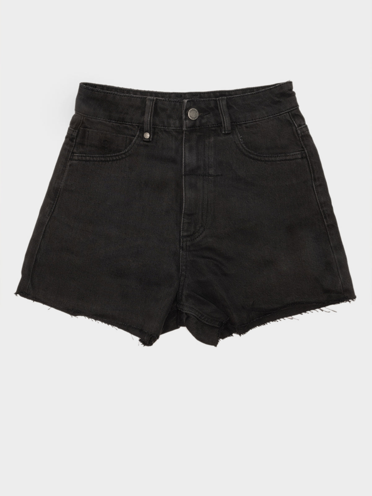 Erica Shorts in Faded Black