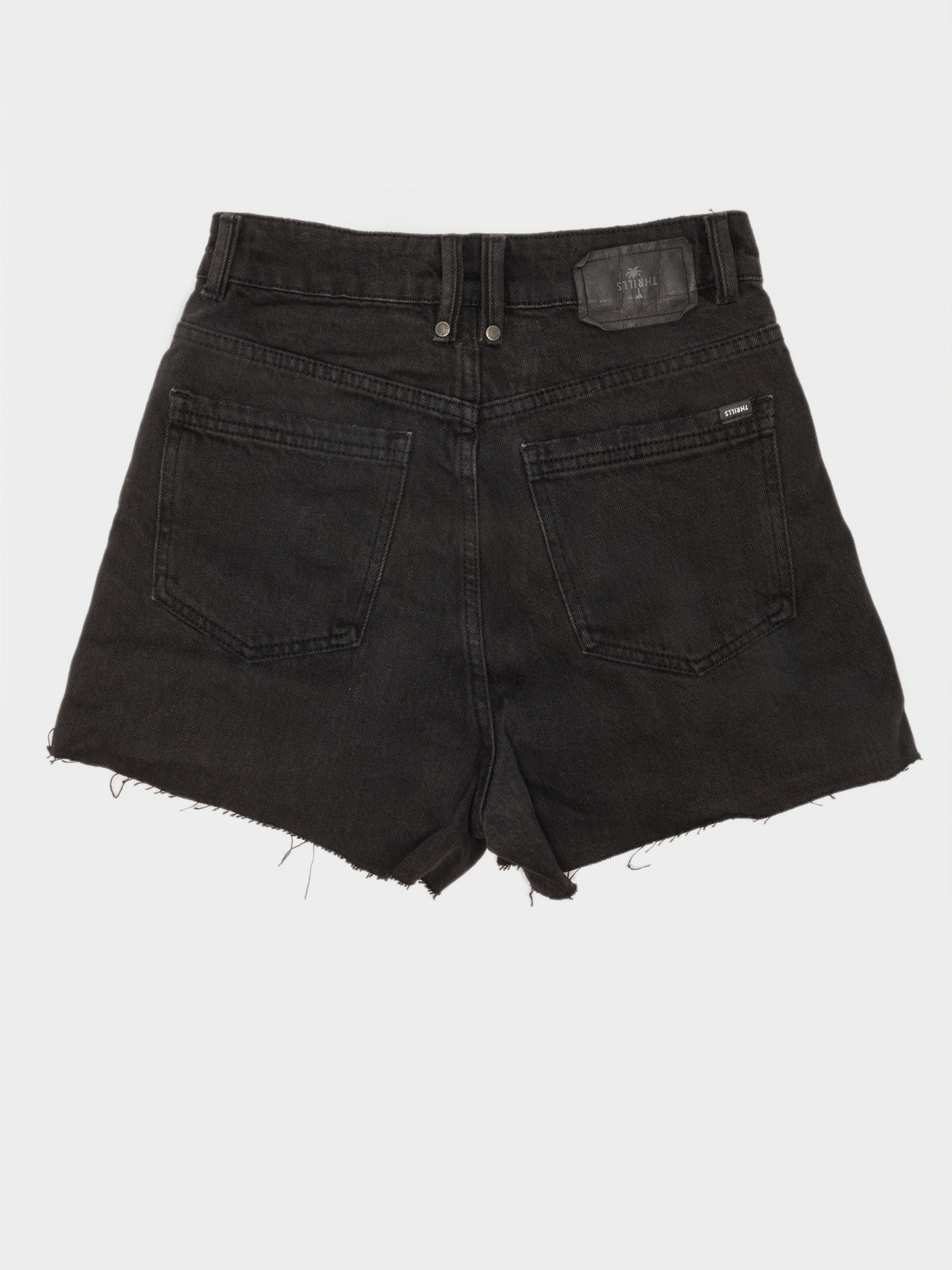 Erica Shorts in Faded Black
