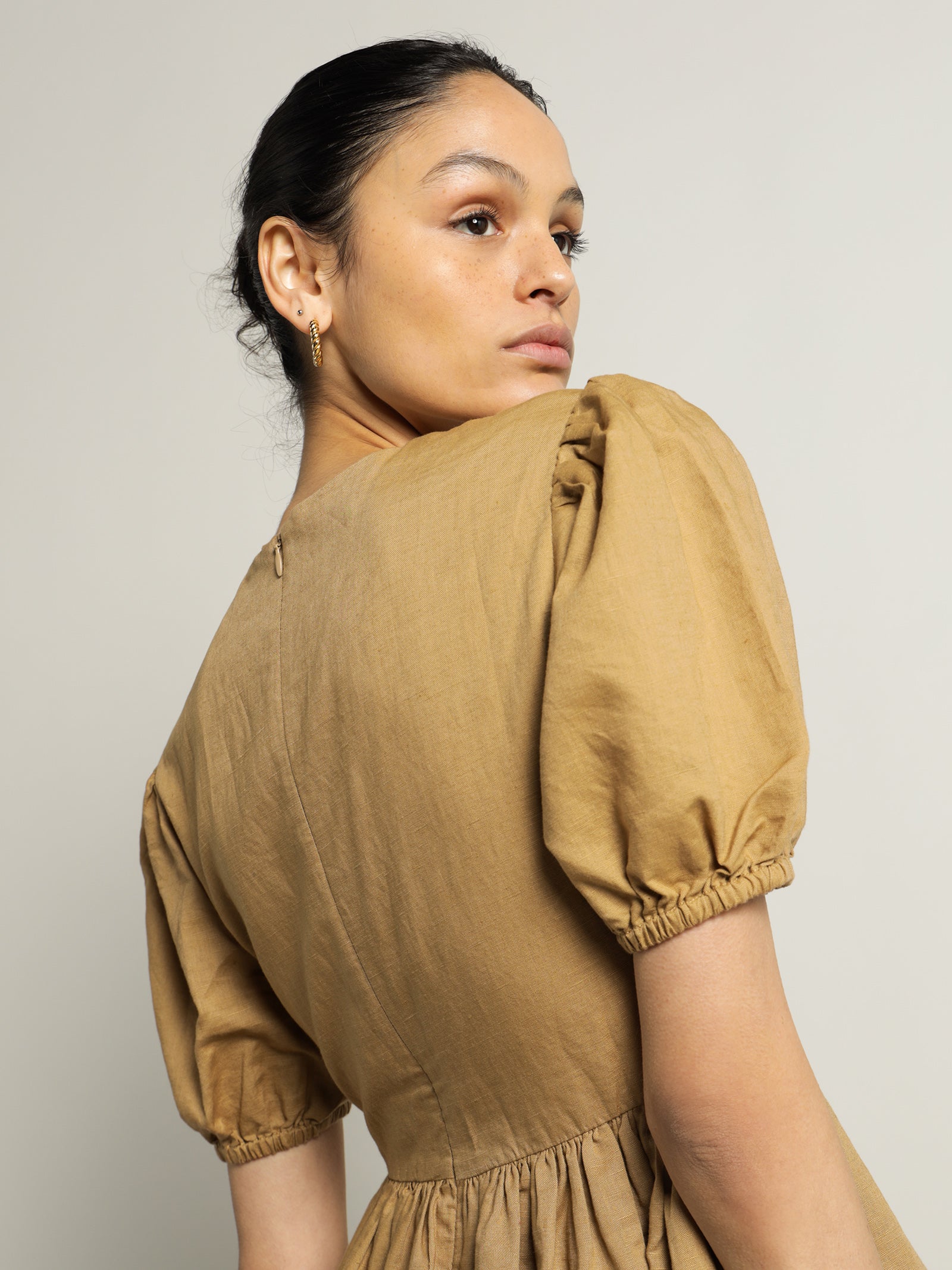 Nima Linen Mini Dress