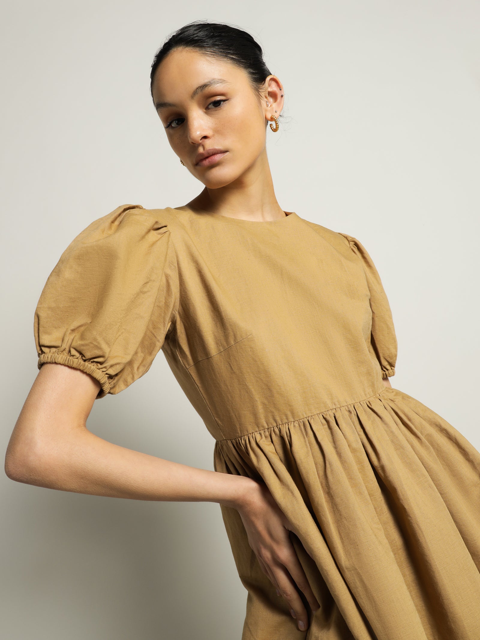 Nima Linen Mini Dress