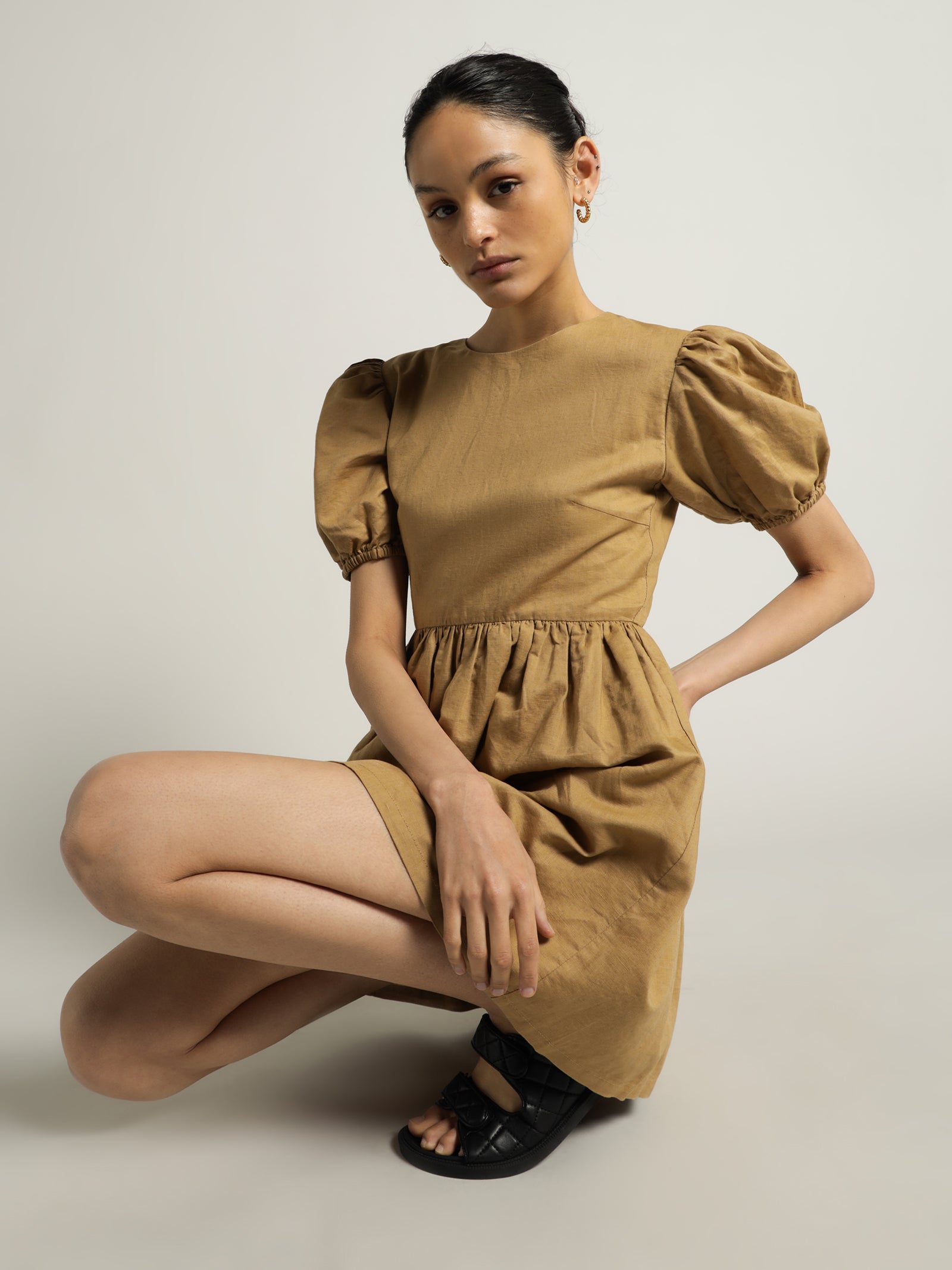 Nima Linen Mini Dress