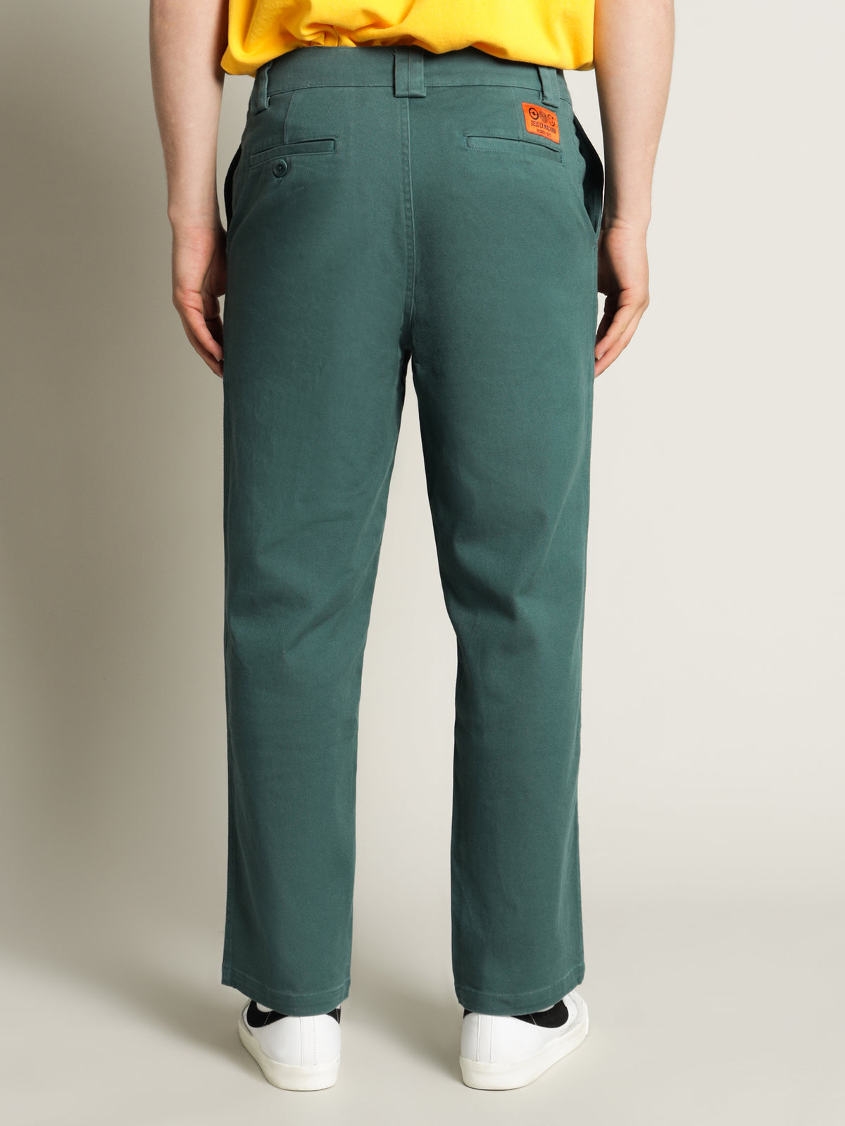 Taylor Records Pants in Teal