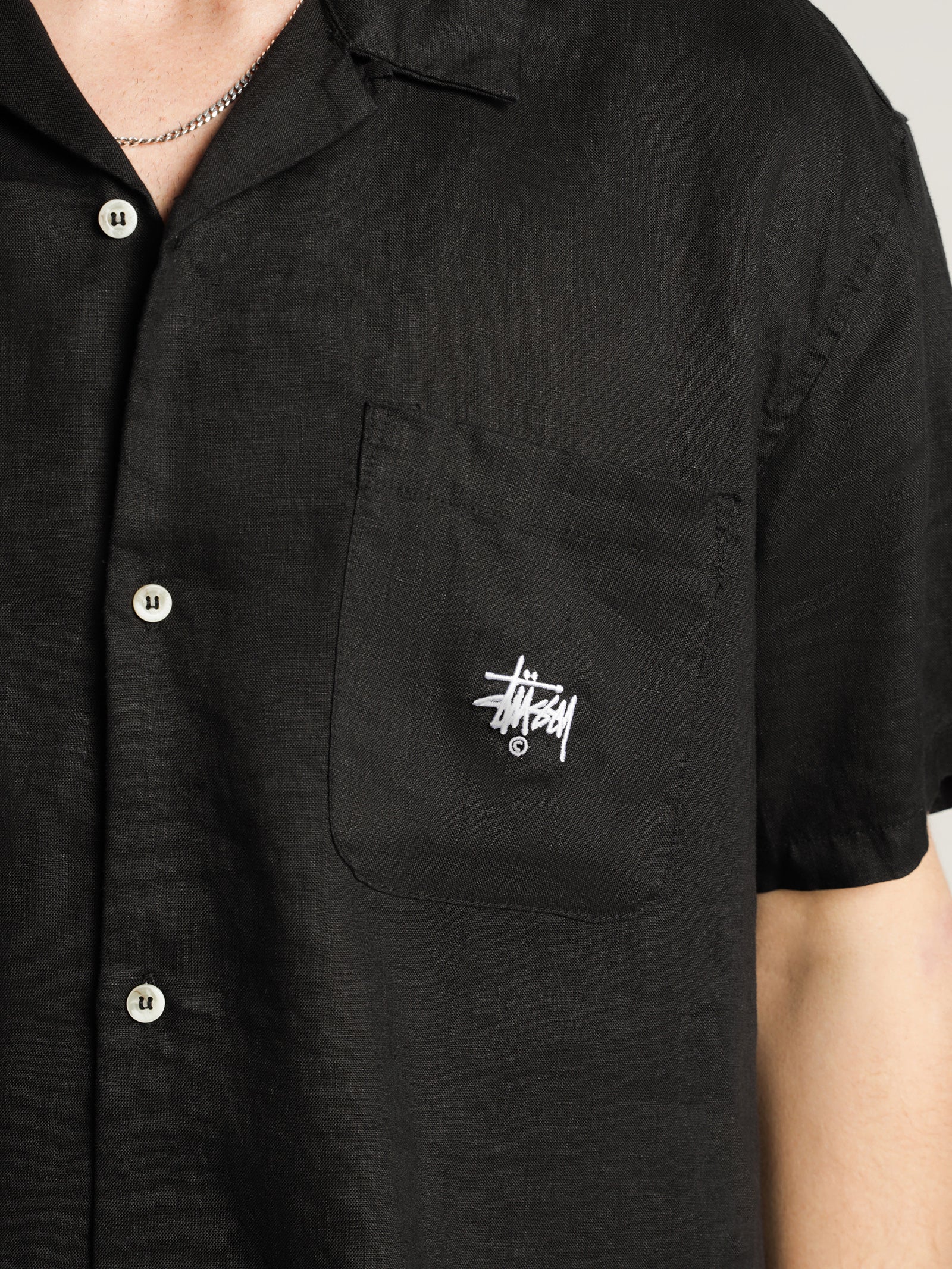 Short Sleeve Linen Shirt