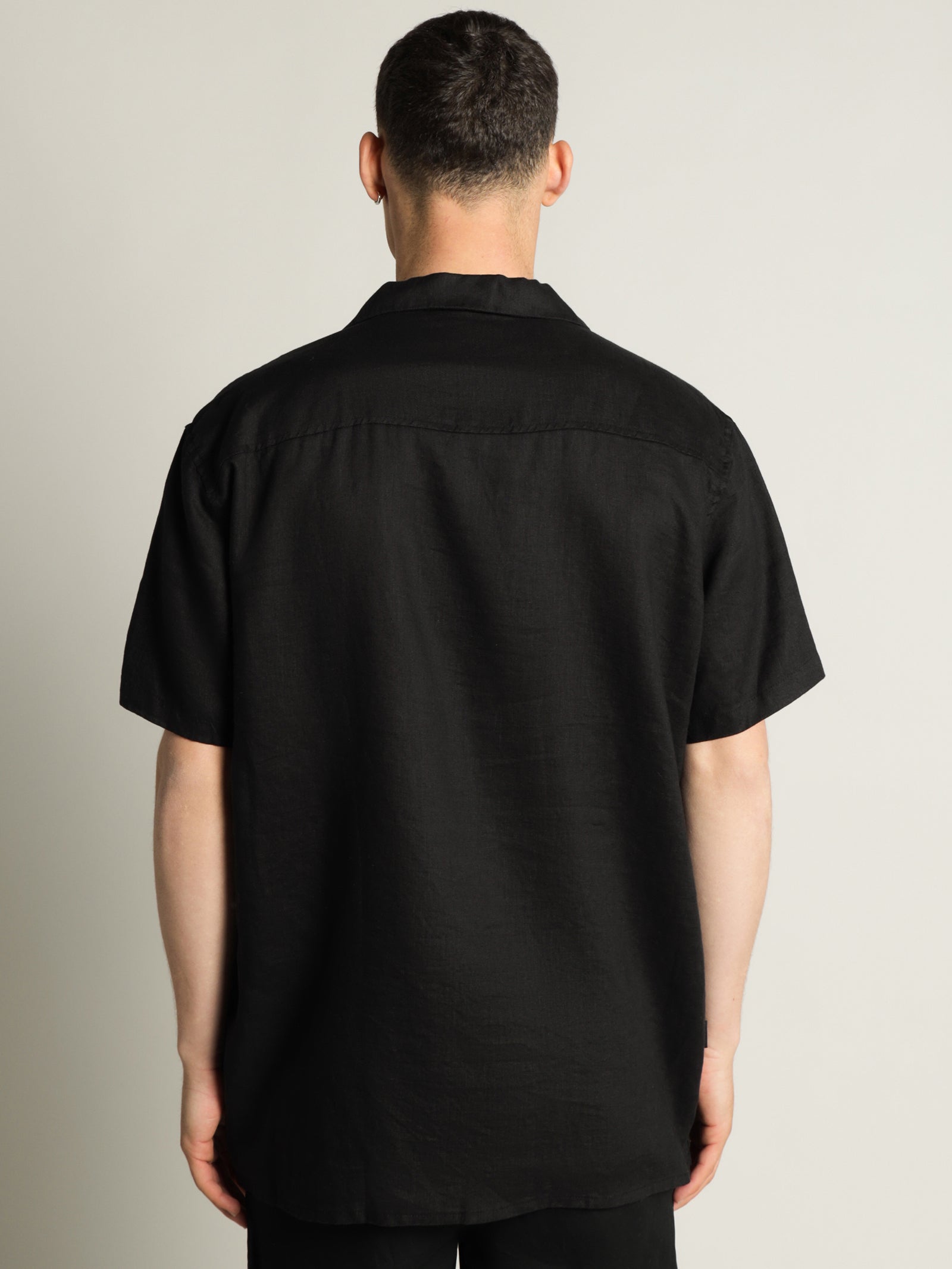 Short Sleeve Linen Shirt