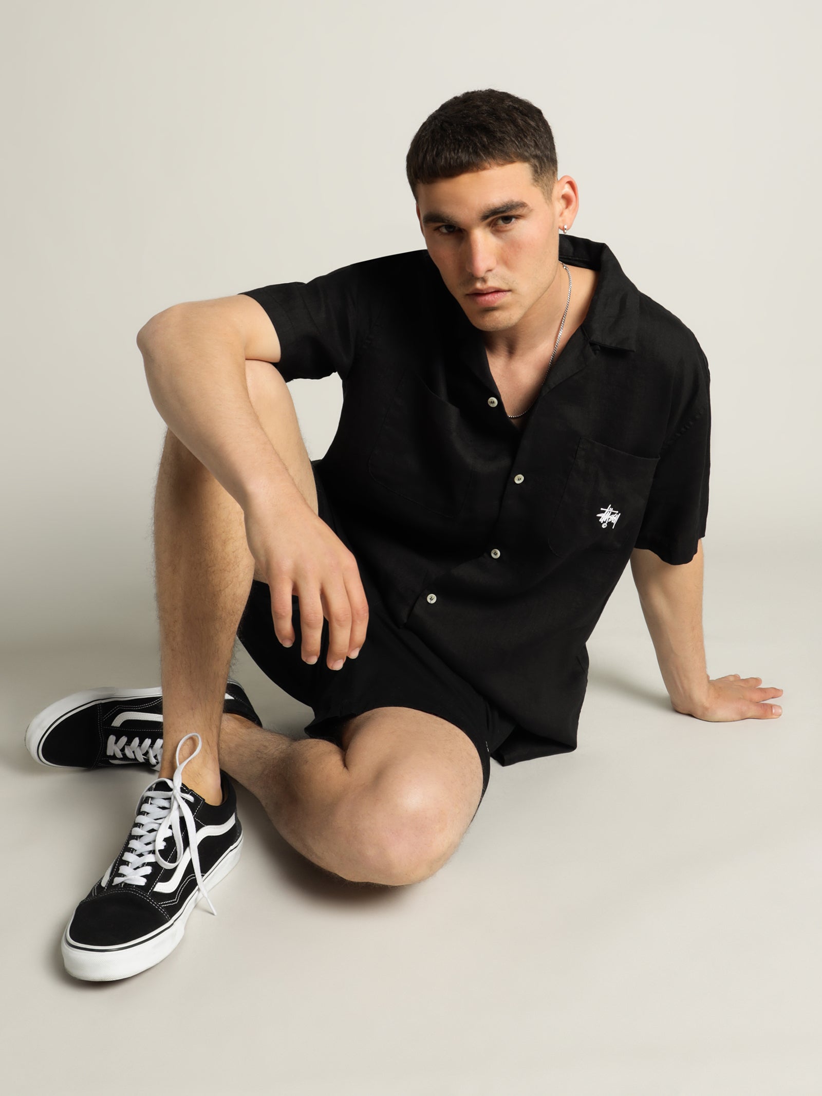 Short Sleeve Linen Shirt