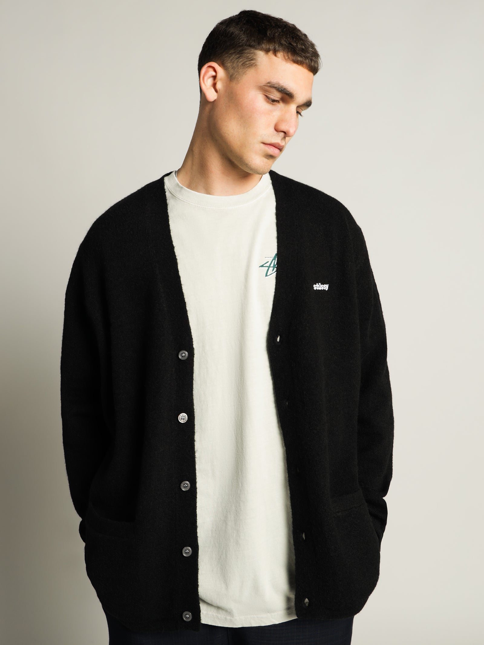 Italic Knit Cardigan