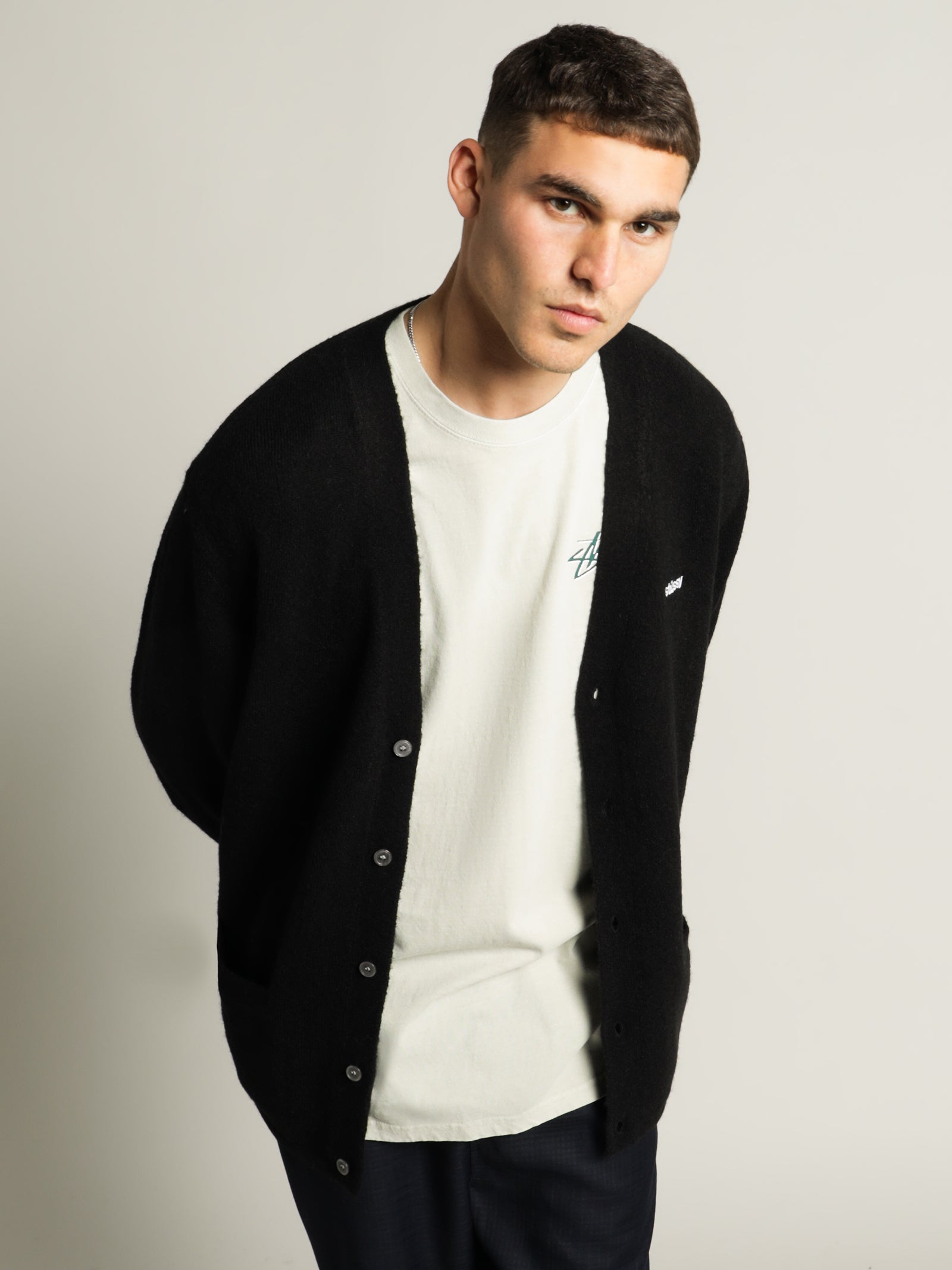 Italic Knit Cardigan