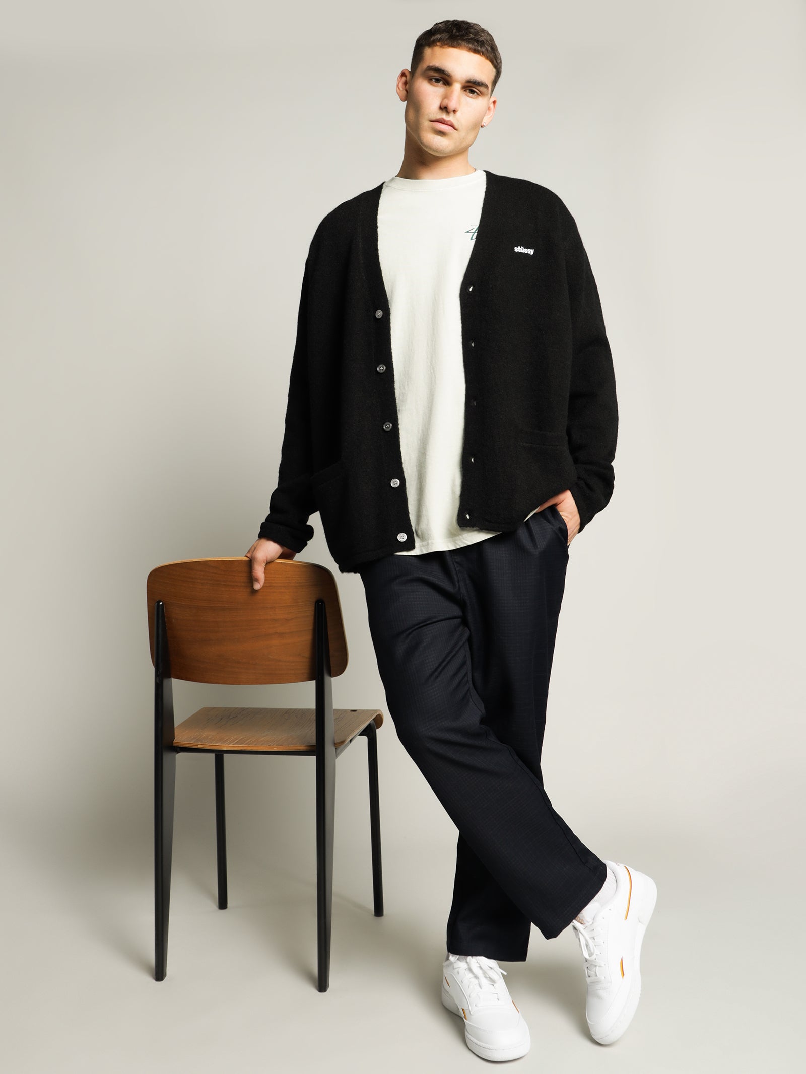 Italic Knit Cardigan