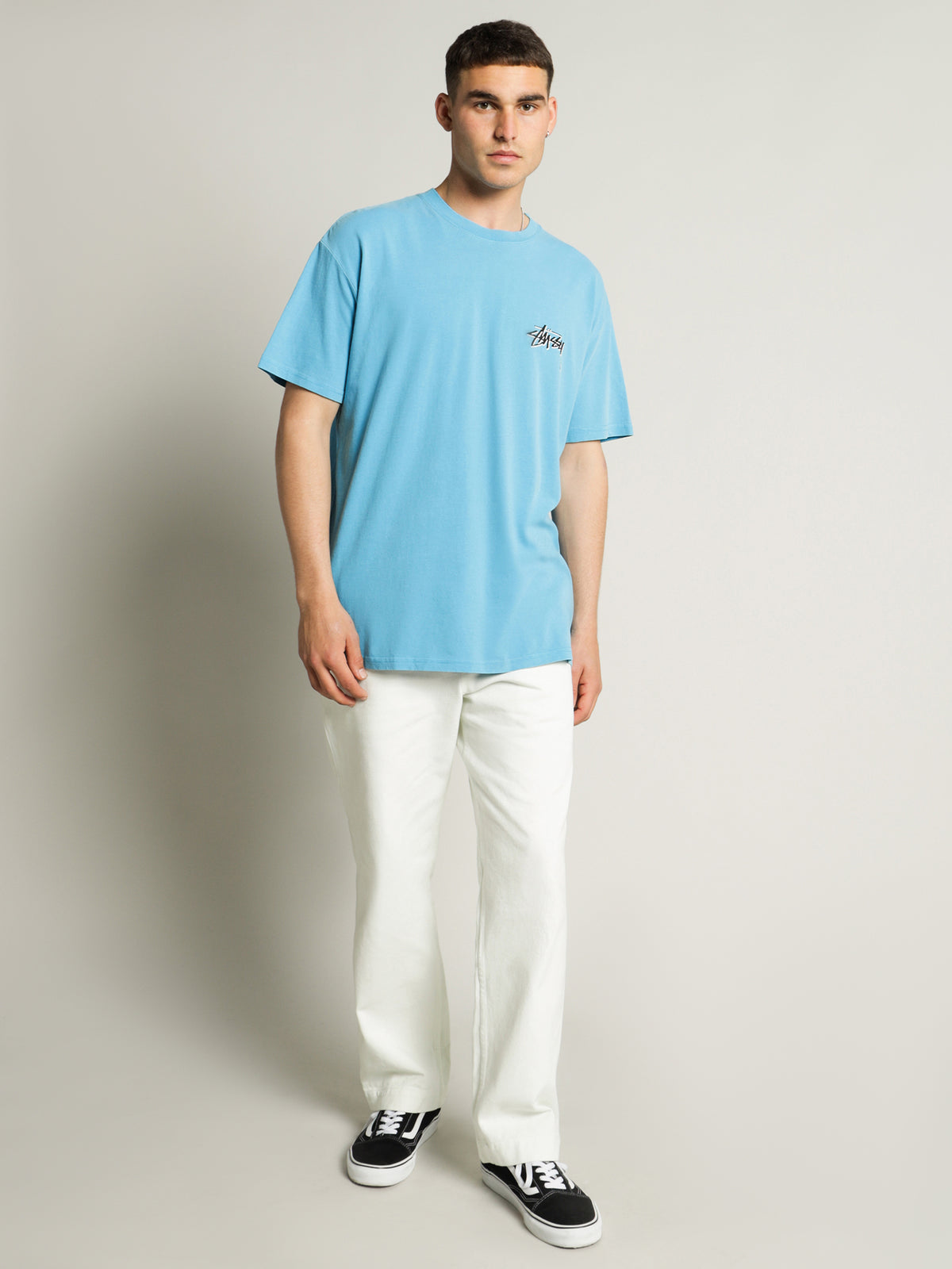 Shadow Stock T-Shirt in Pigment Turquoise