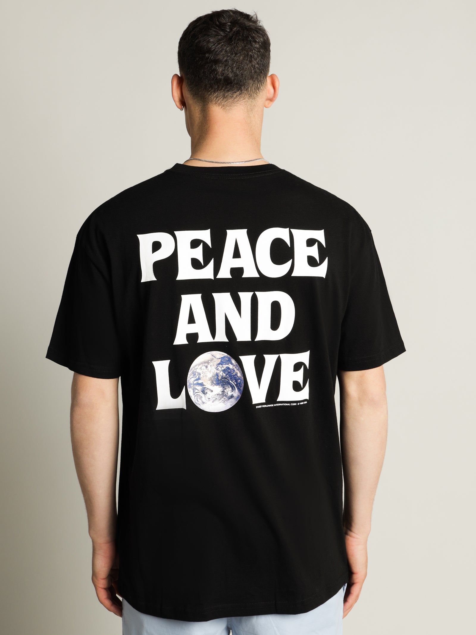 Peace And Love 50/50 T-Shirt