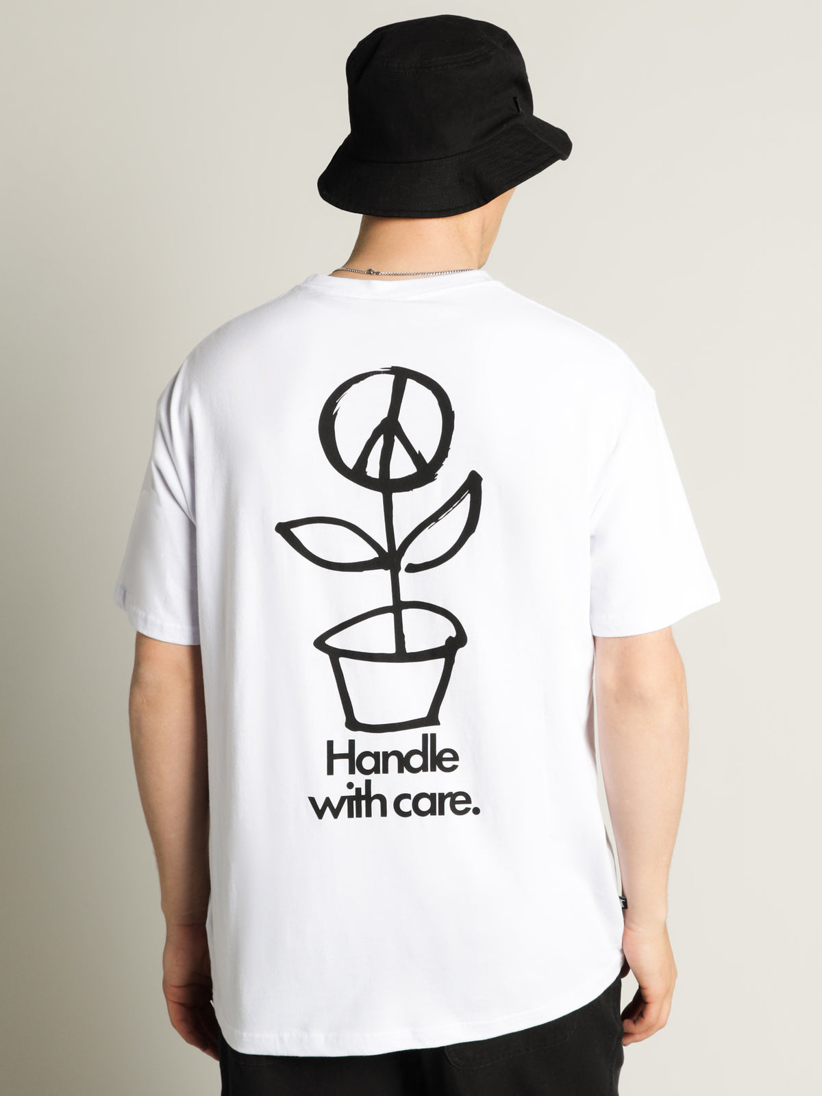 Handle With Care T-Shirt in White