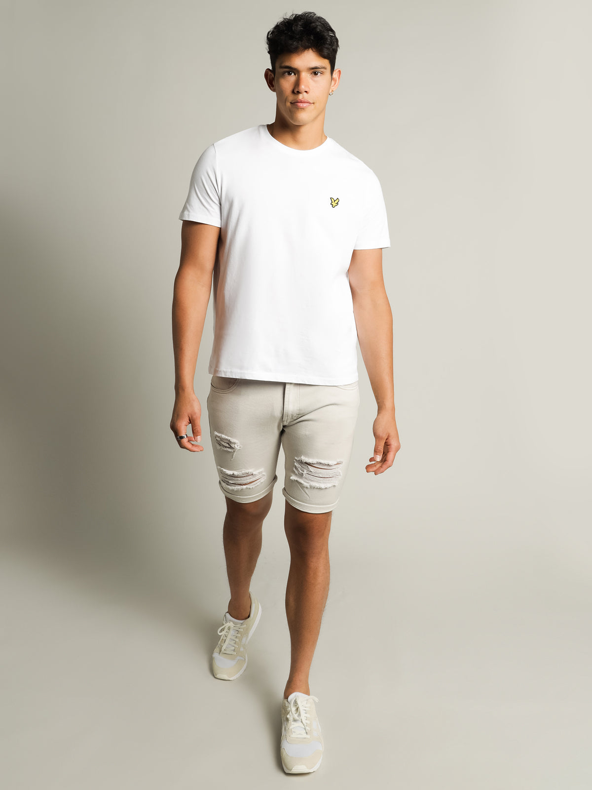 Plain T-Shirt in White