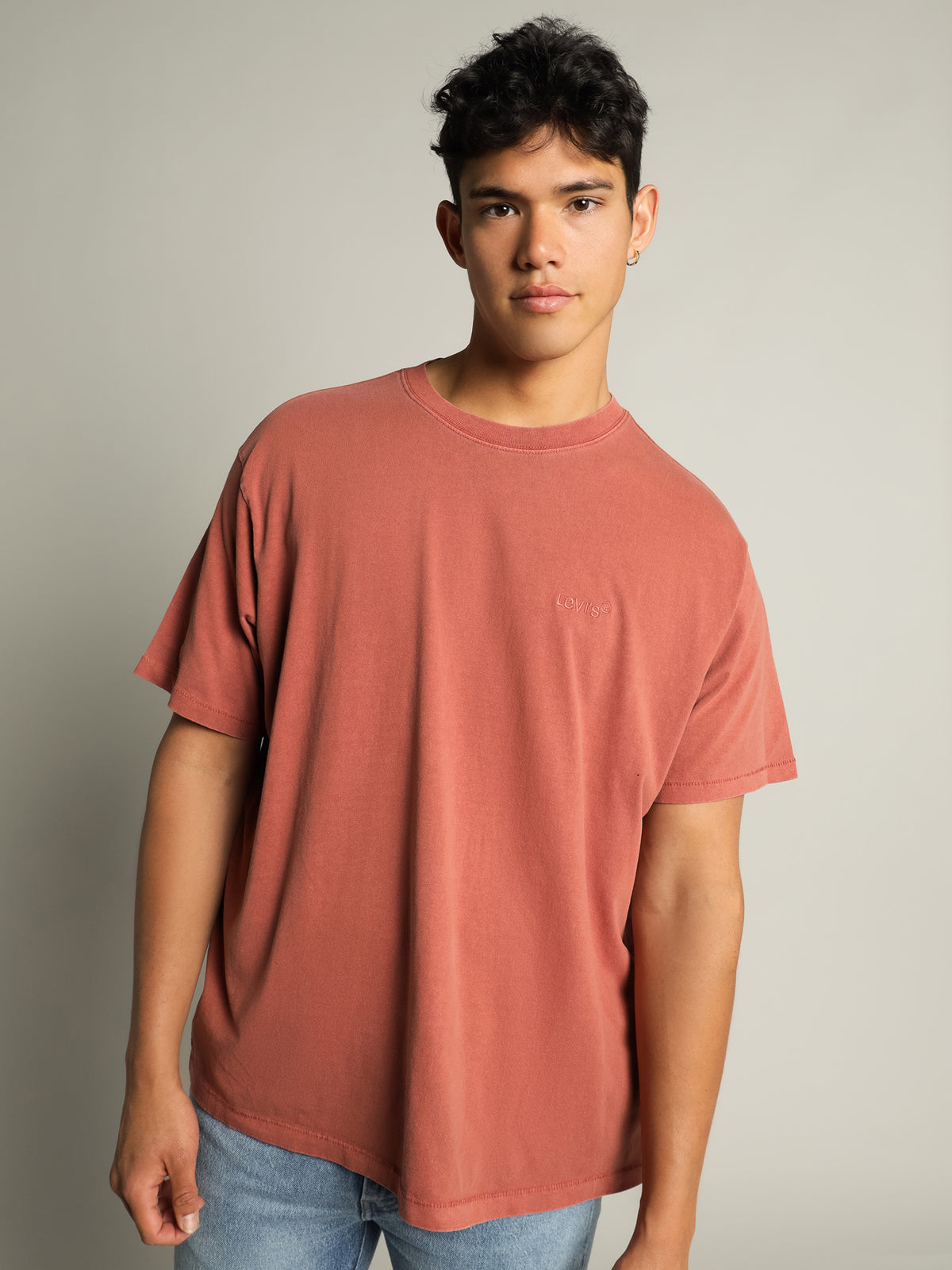 Vintage Fit T-Shirt in Pink